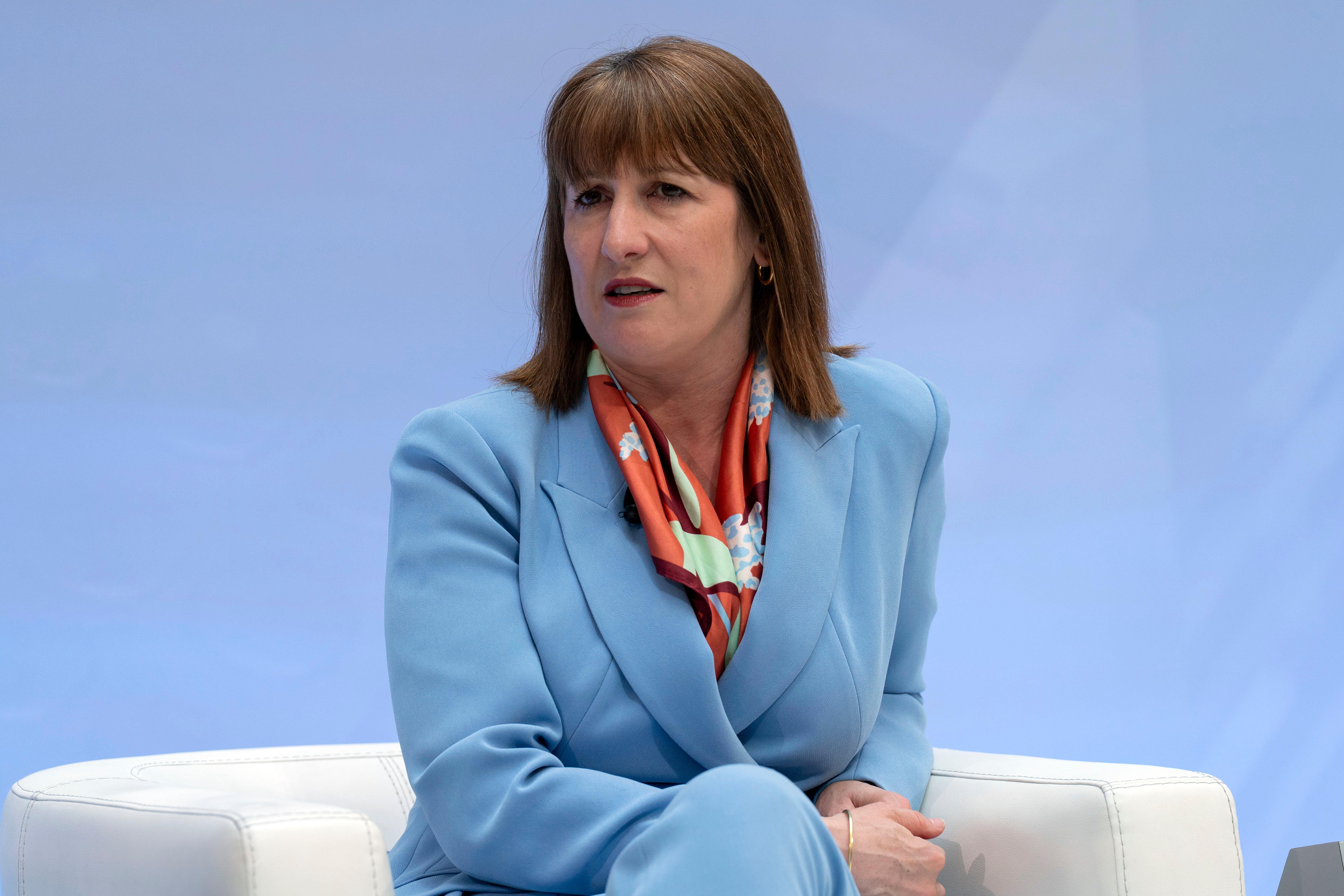 Rachel Reeves is expected to push for progress on a UK-US trade deal on Friday (Jose Luis Magana/AP)