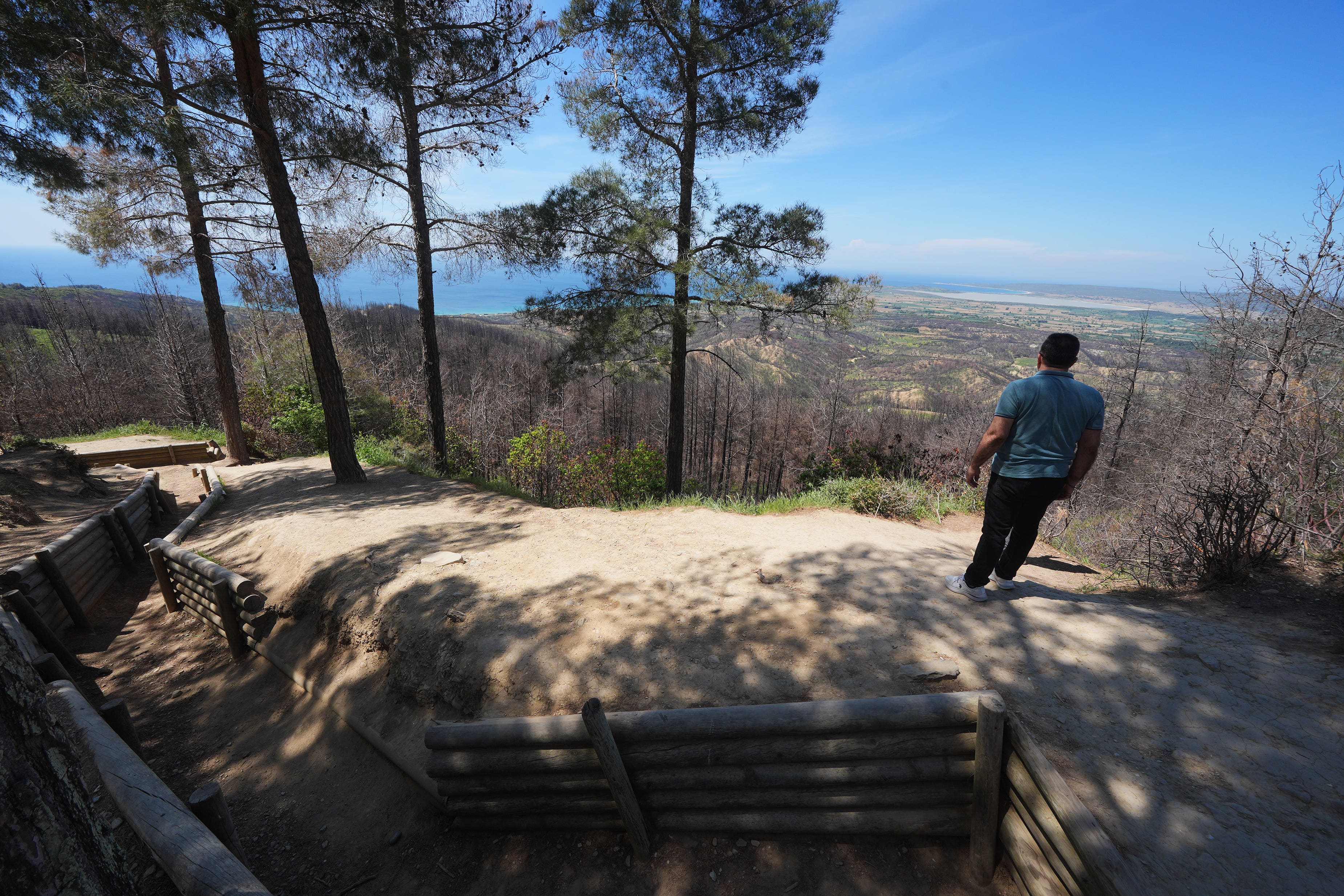 More than 100,000 troops died in the Gallipoli campaign during the First World War (Yui Mok/PA)