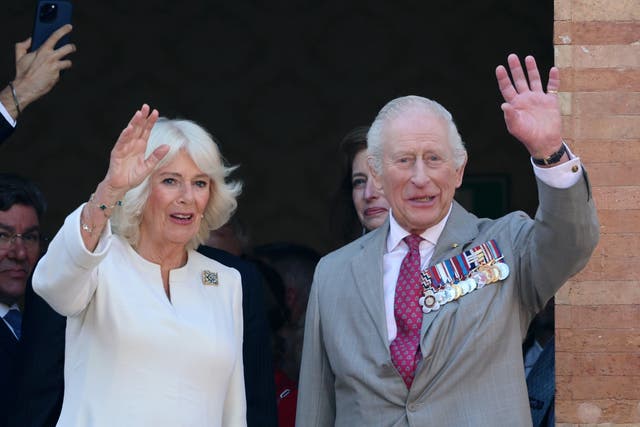 <p>Charles and Camilla will attend a series of engagements for VE Day (Chris Jackson/PA)</p>