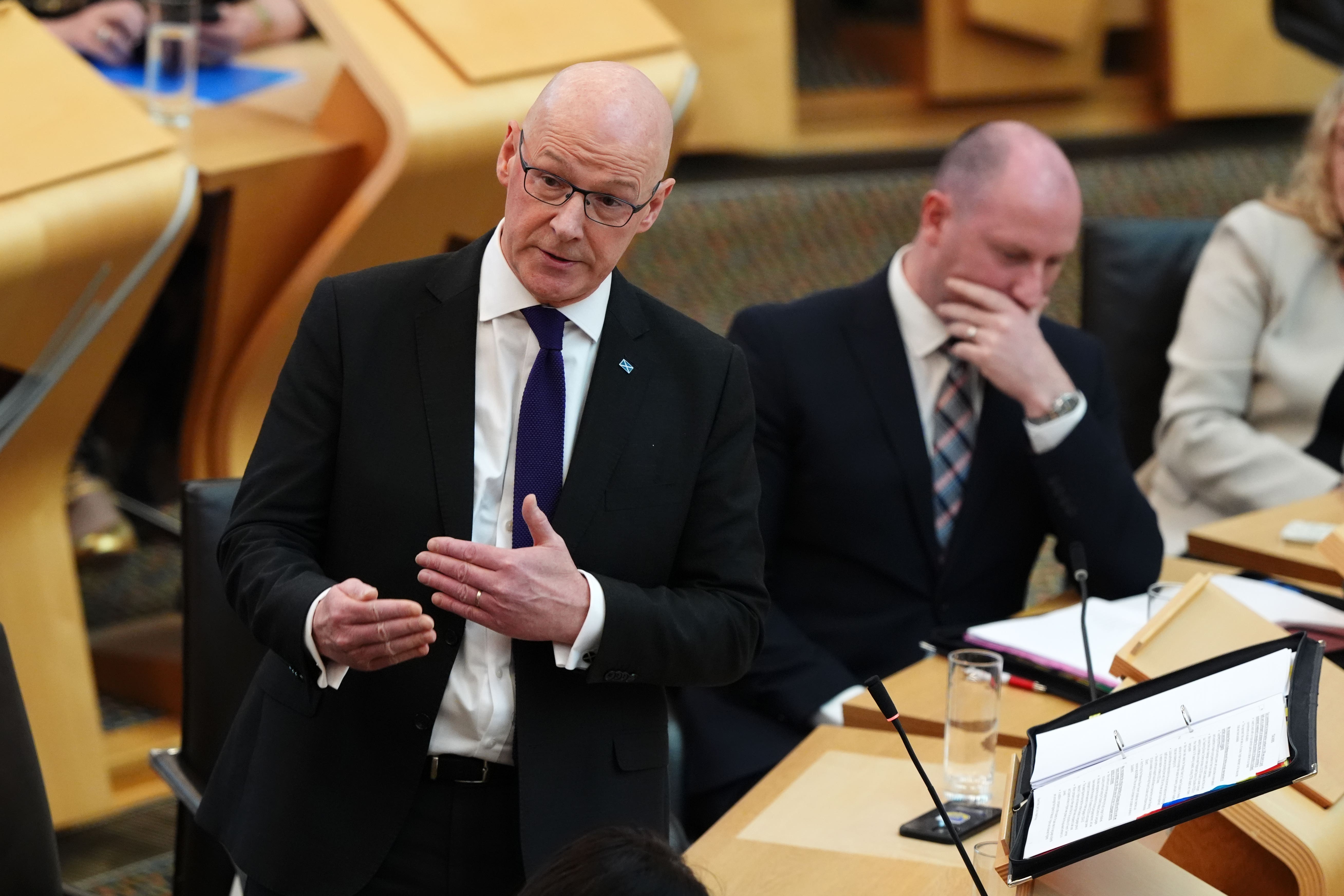 The First Minister will fly to Rome on Friday afternoon (Andrew Milligan/PA)