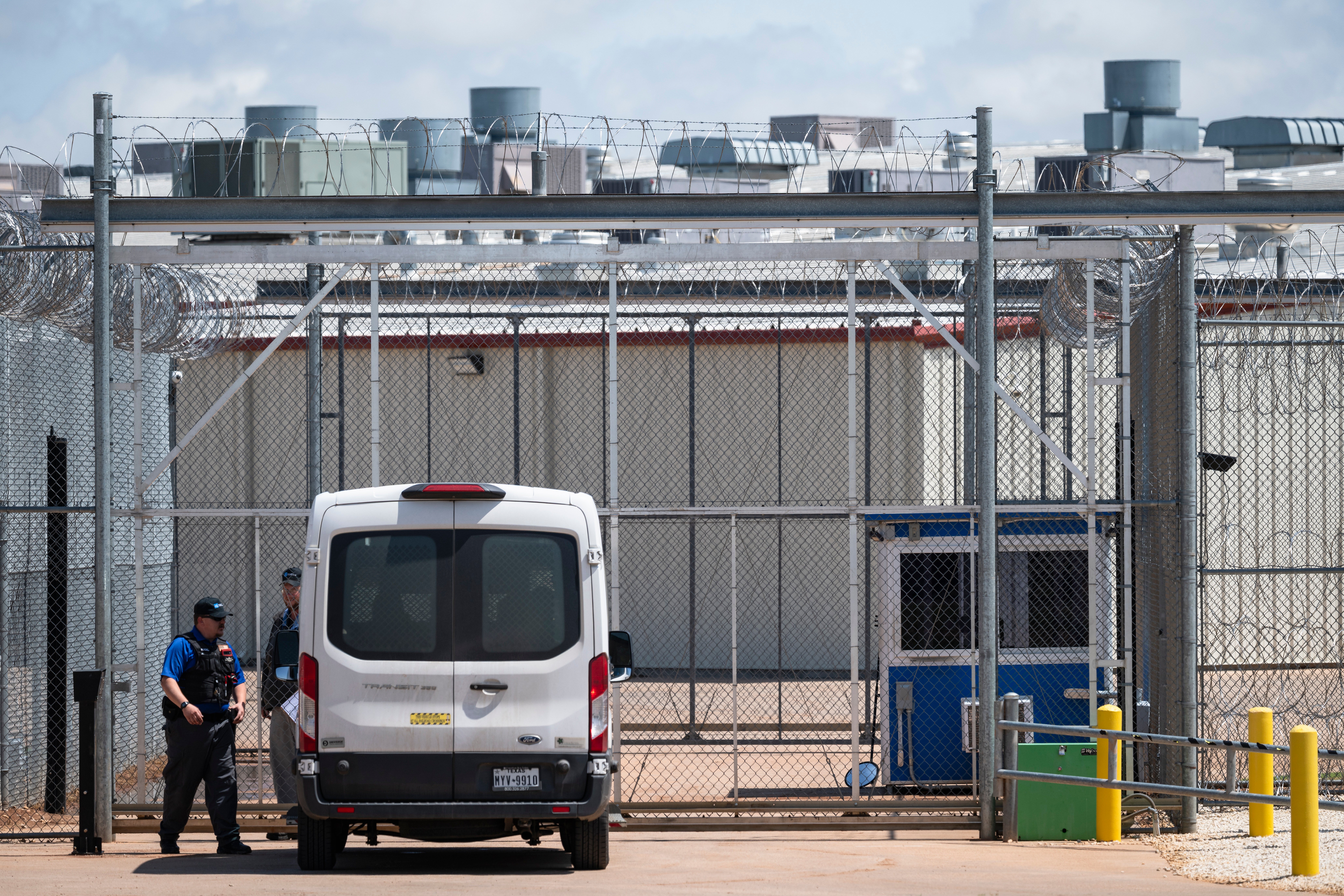 ICE Detention Center Texas