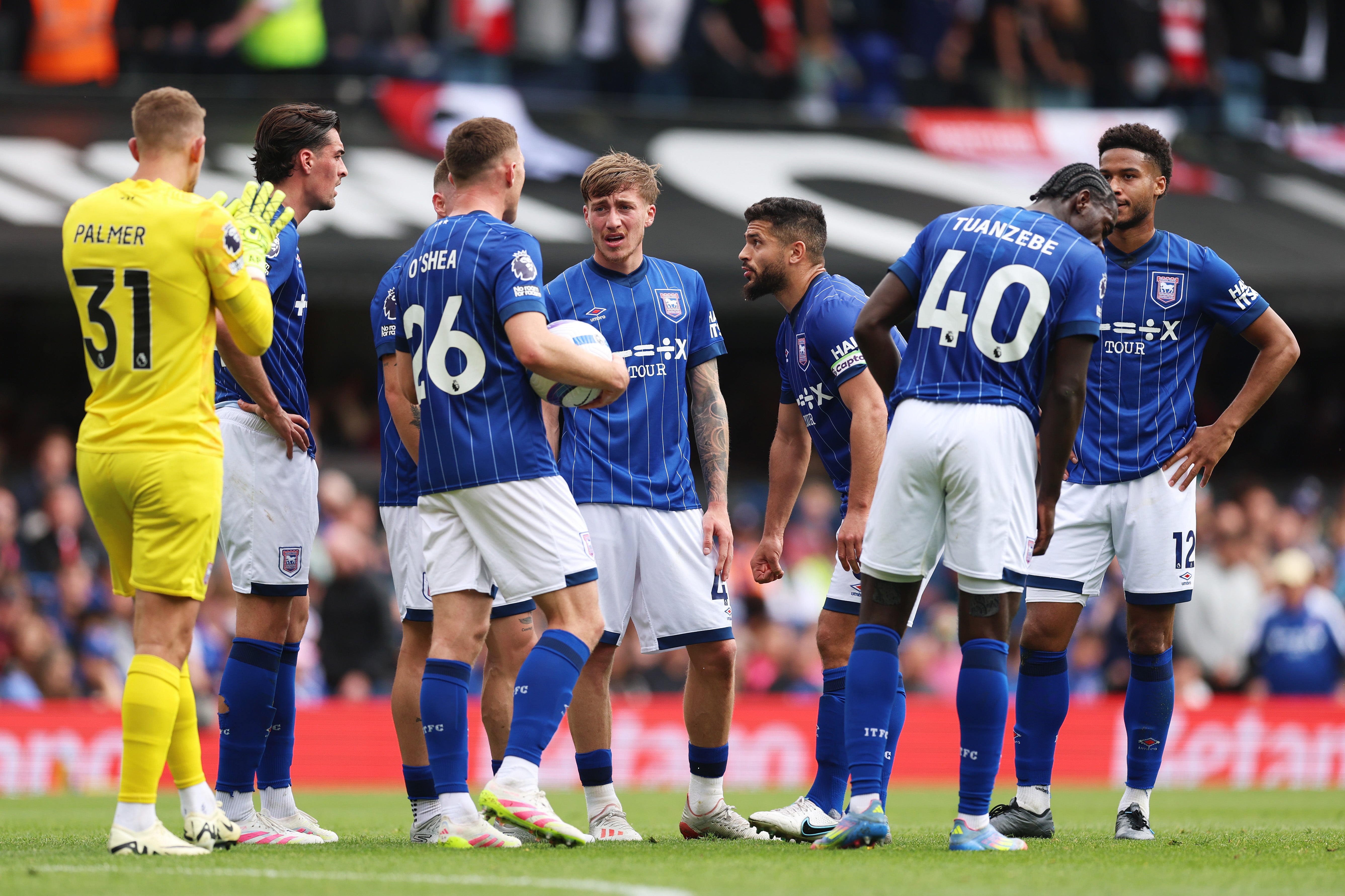 Ipswich are 15 points adrift with five games remaining