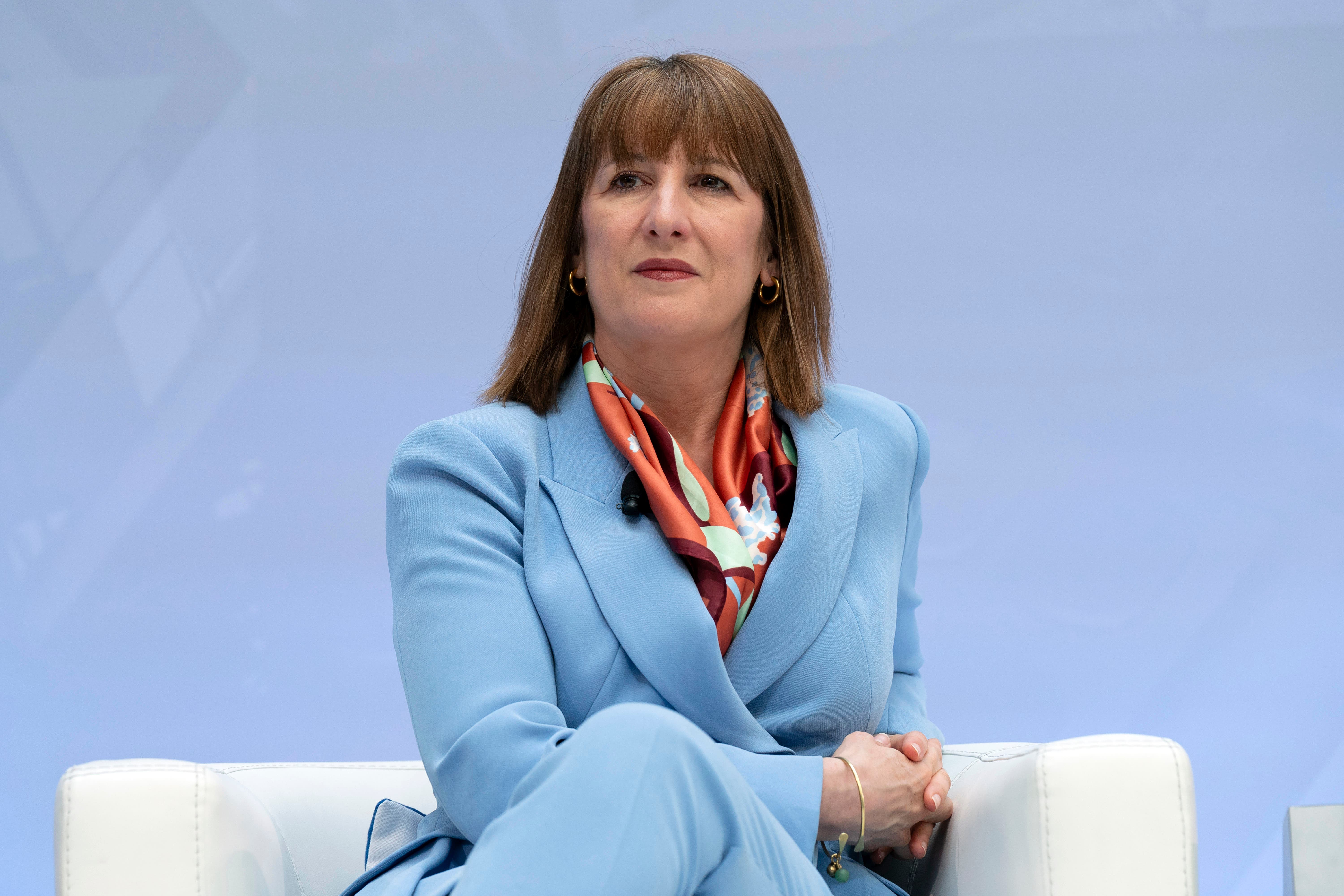Rachel Reeves is set to meet her US counterpart in Washington on Friday afternoon. (AP Photo/Jose Luis Magana)