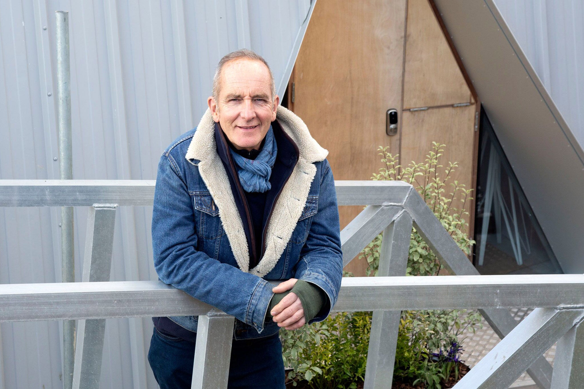 McCloud on a ‘floating home’ in Worthing, as seen in the latest series of ‘Grand Designs’