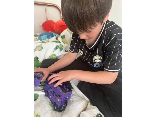 Lego Harry Potter knight bus adventure