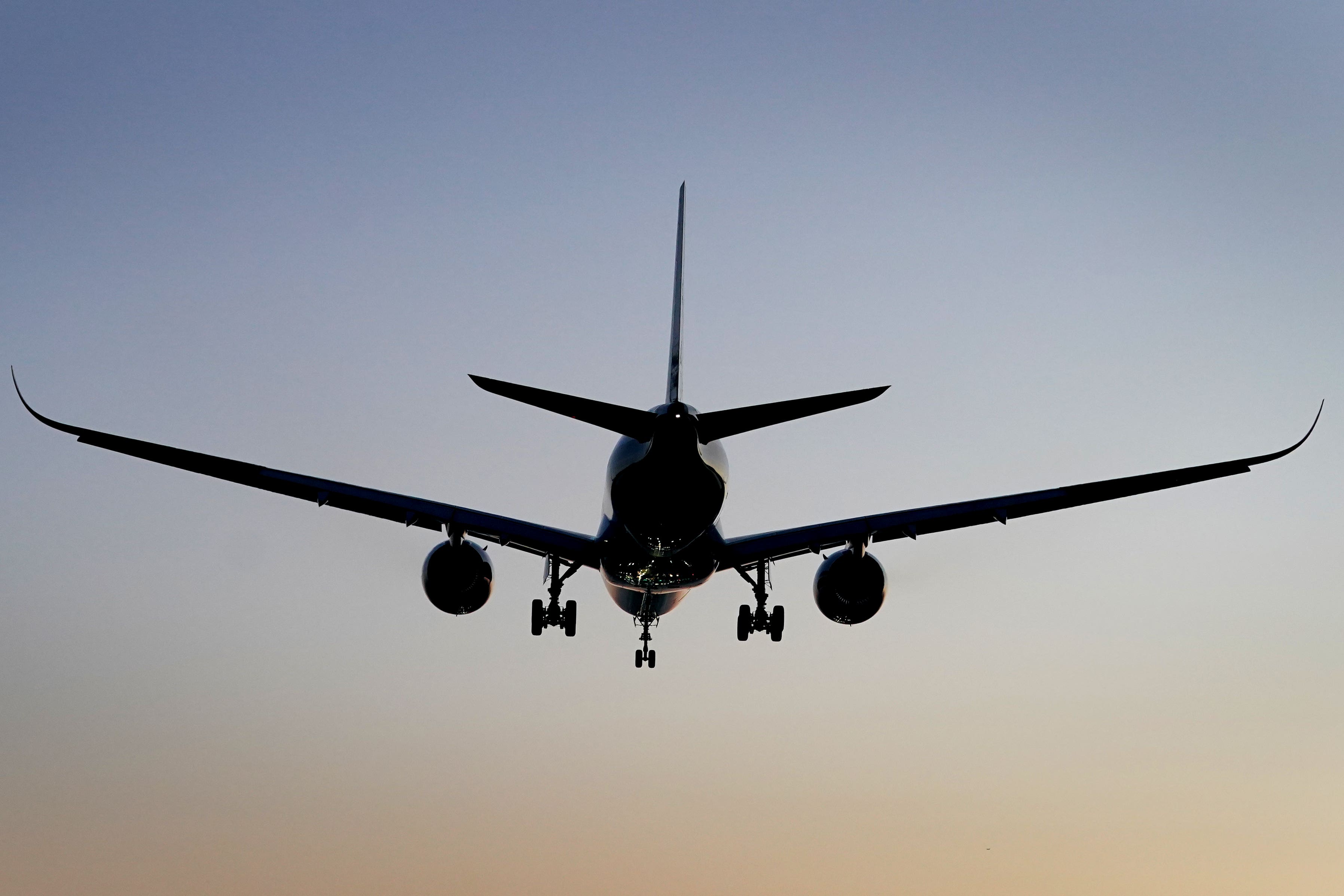 The Home Office said 43 migrants have been returned on a charter flight to Nigeria and Ghana (PA)