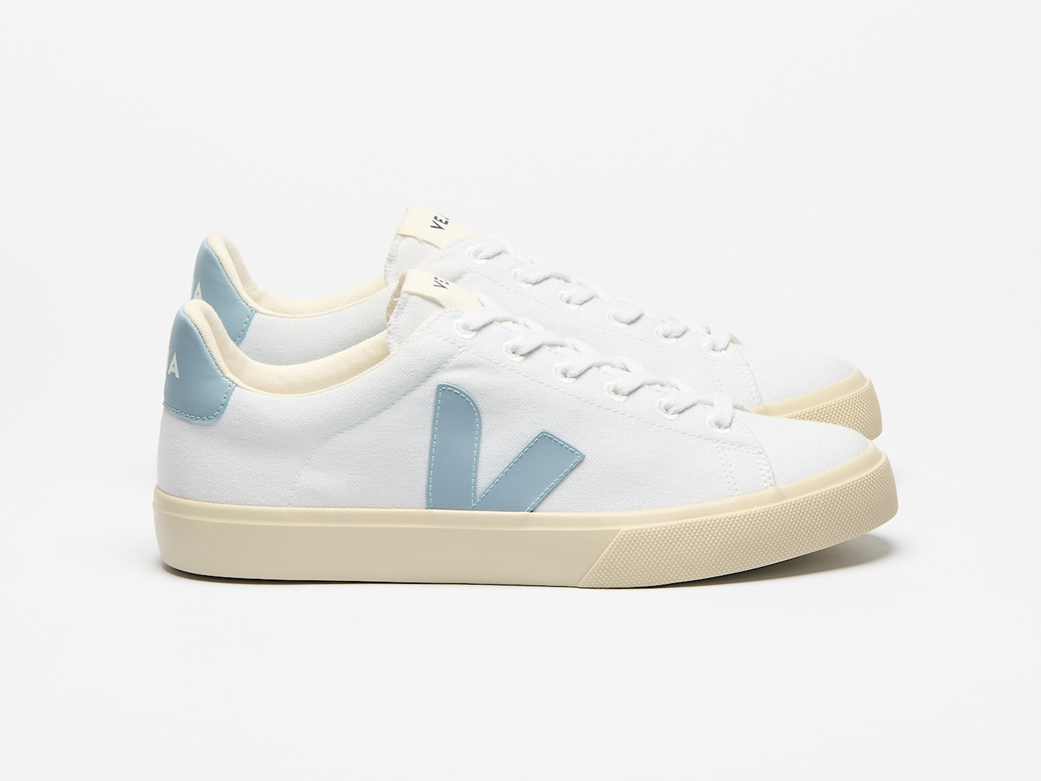 Best vegan trainer Indybest review Veja campo canvas white steel