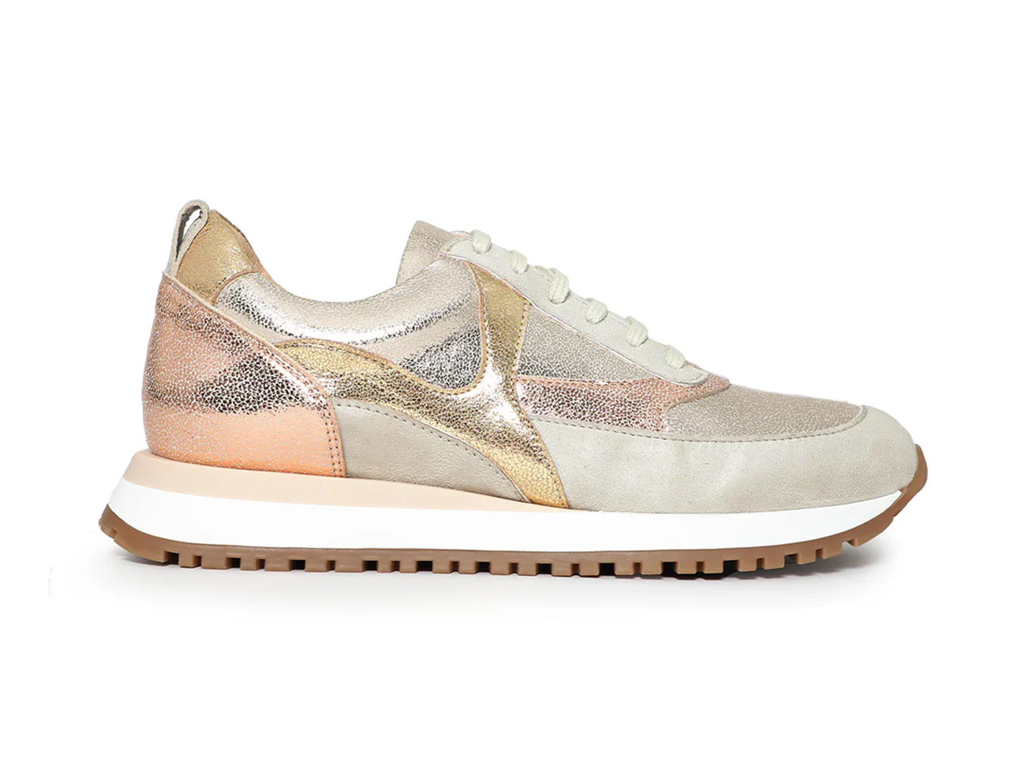 Best vegan trainers IndyBest review Esska Cinda vegan metallic 