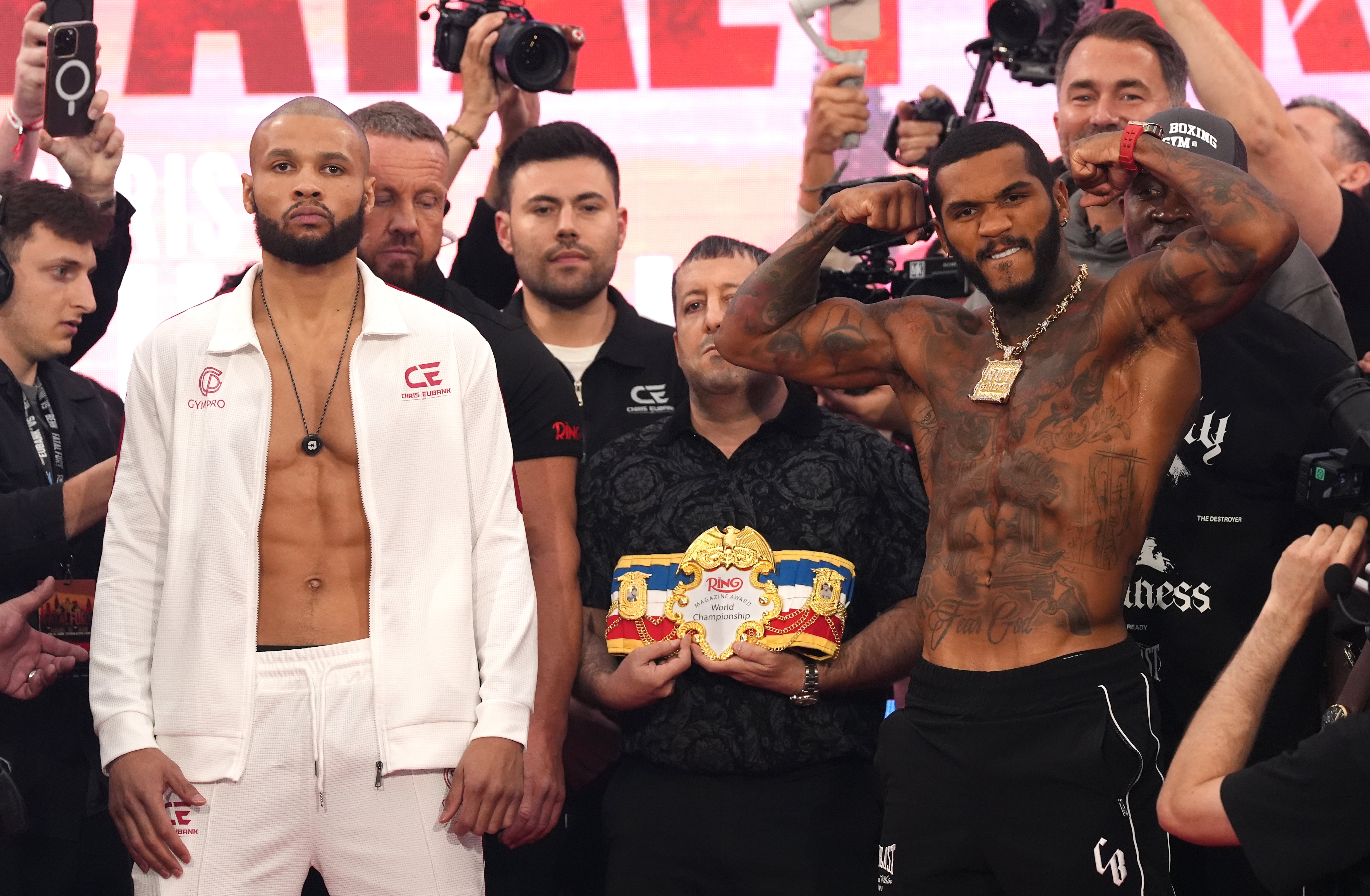 Eubank Jr vs Benn LIVE: Start time, undercard, fight updates and results as Chris Sr arrives in plot twist