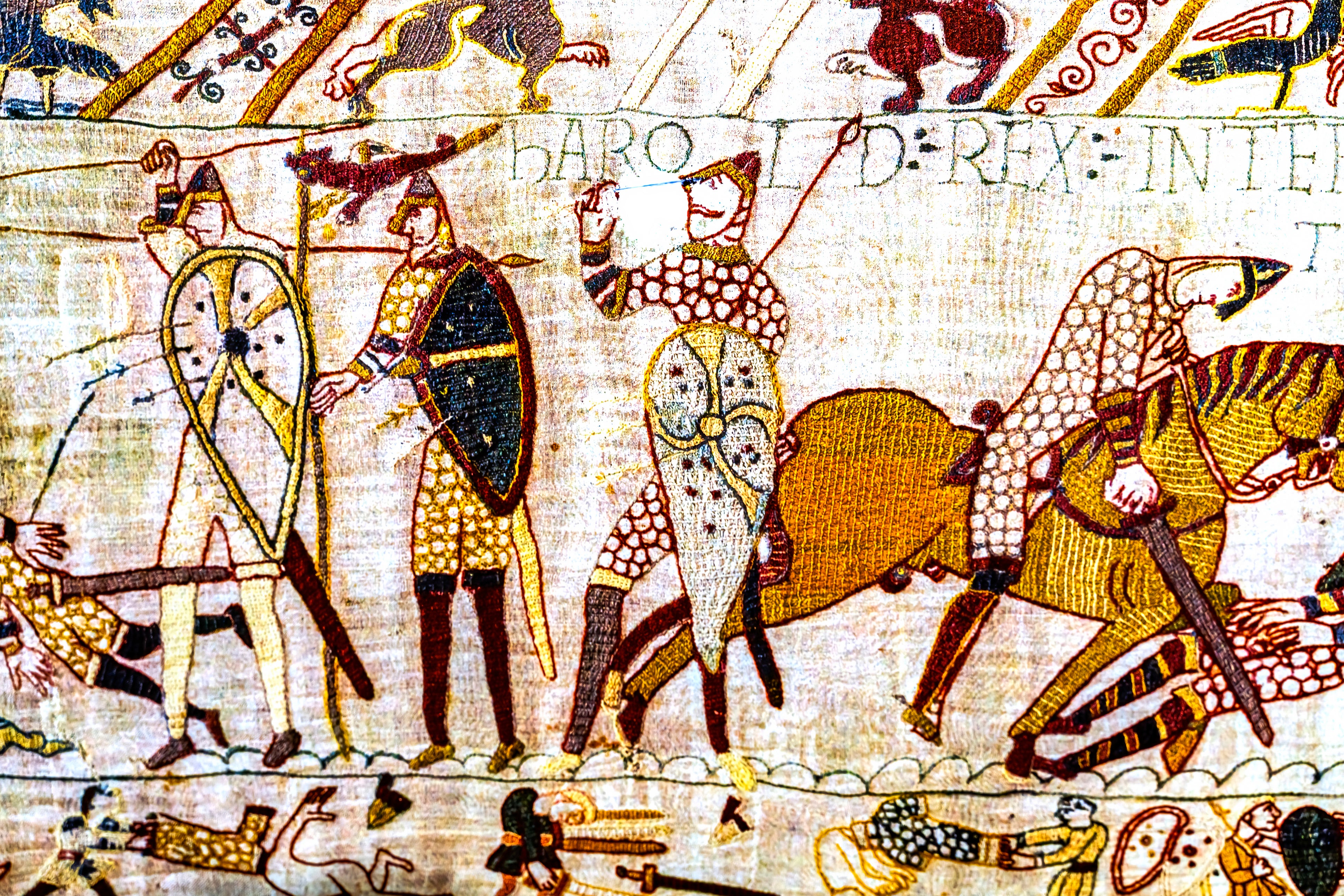 The Bayeux Tapestry is believed to have 93 penises on it