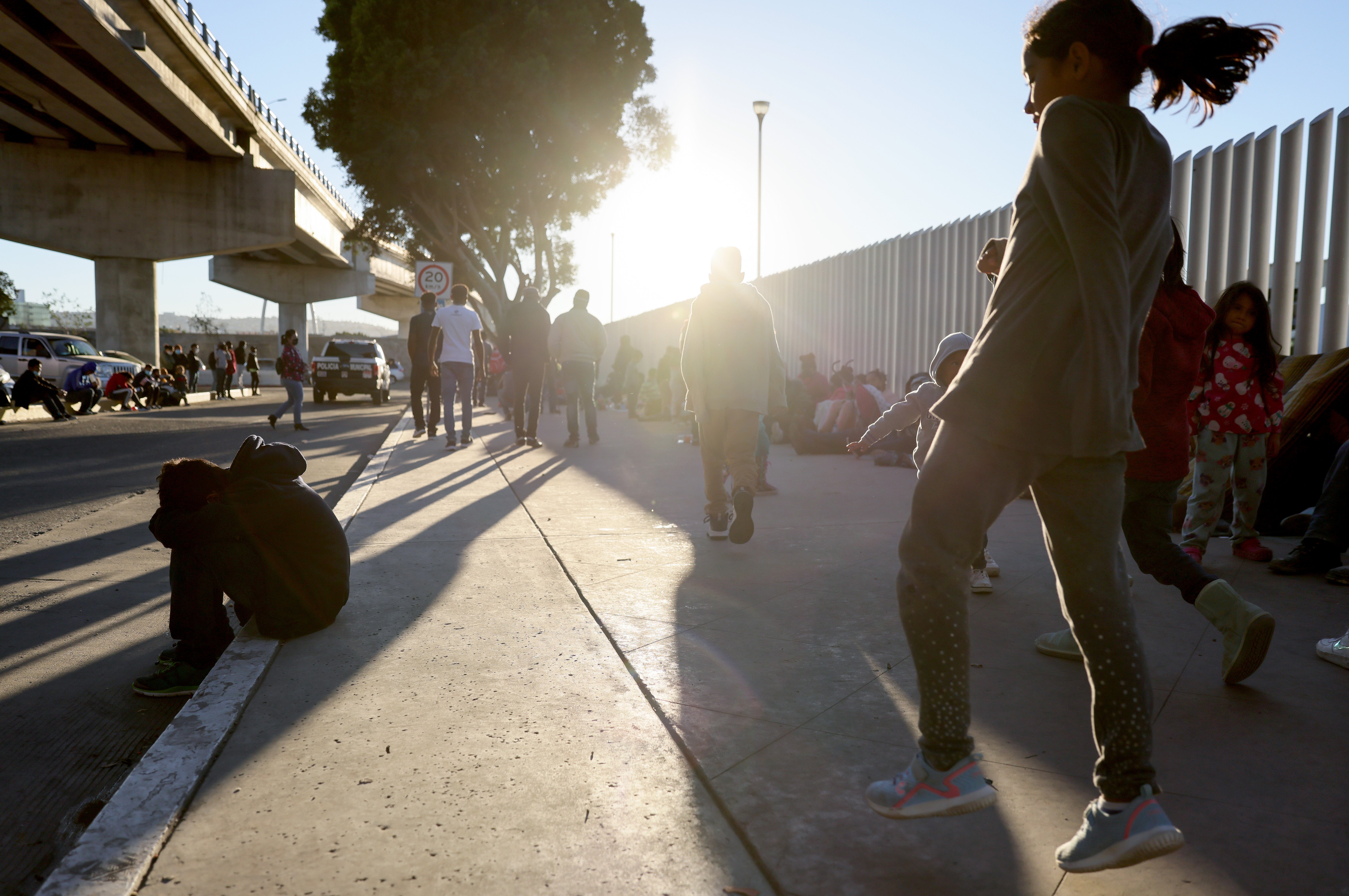 The Trump administration in March ended a contract that provides legal help to migrant children entering the country without a parent or guardian. (File image of children at the Mexico-U.S. border in 2019)