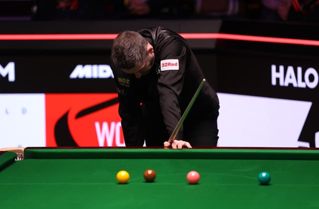 <p>Mark Selby suffered a surprise defeat to practice partner Ben Woollaston</p>