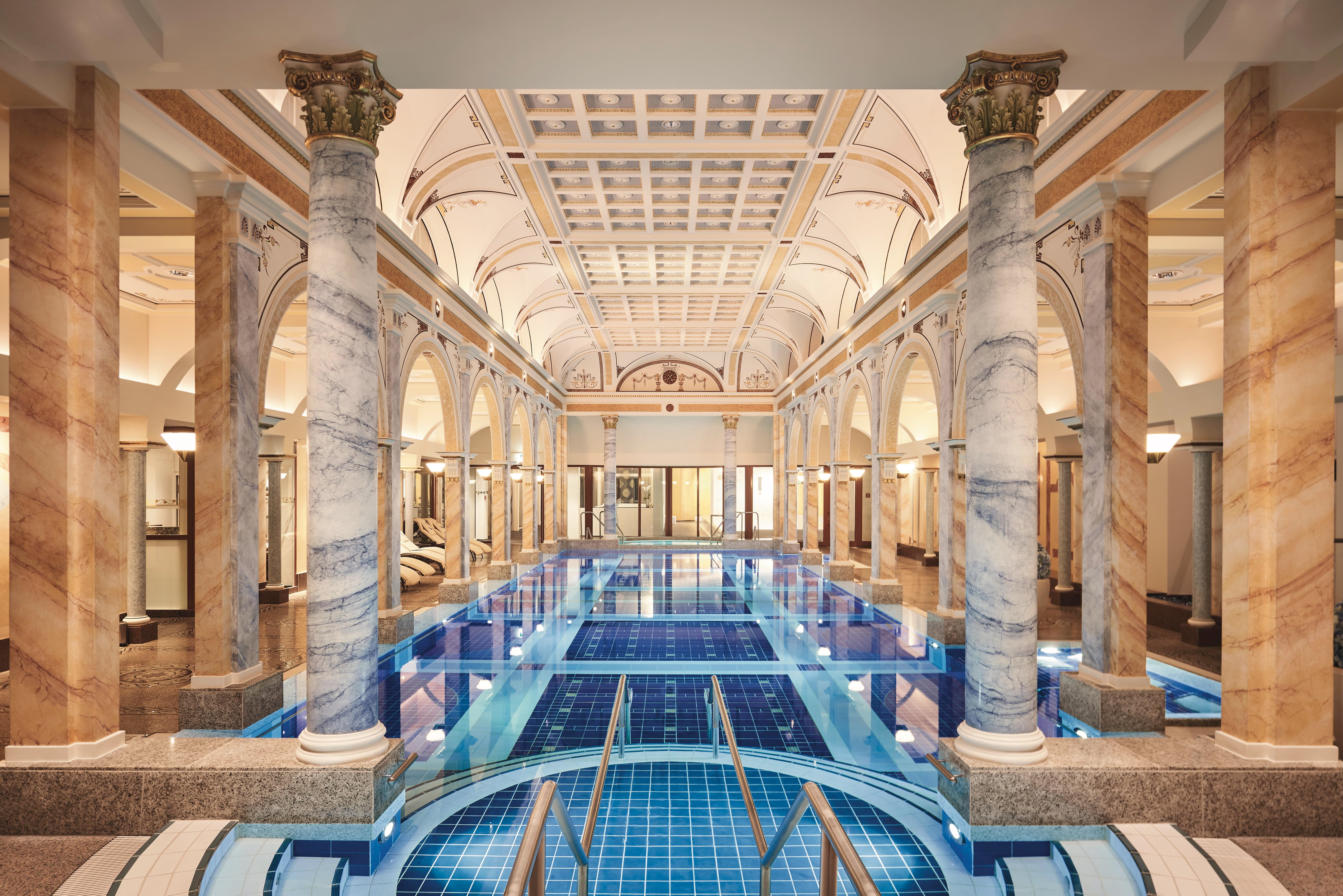 Like swimming in a work of art: The opulent spa at Grand Resort Bad Ragaz