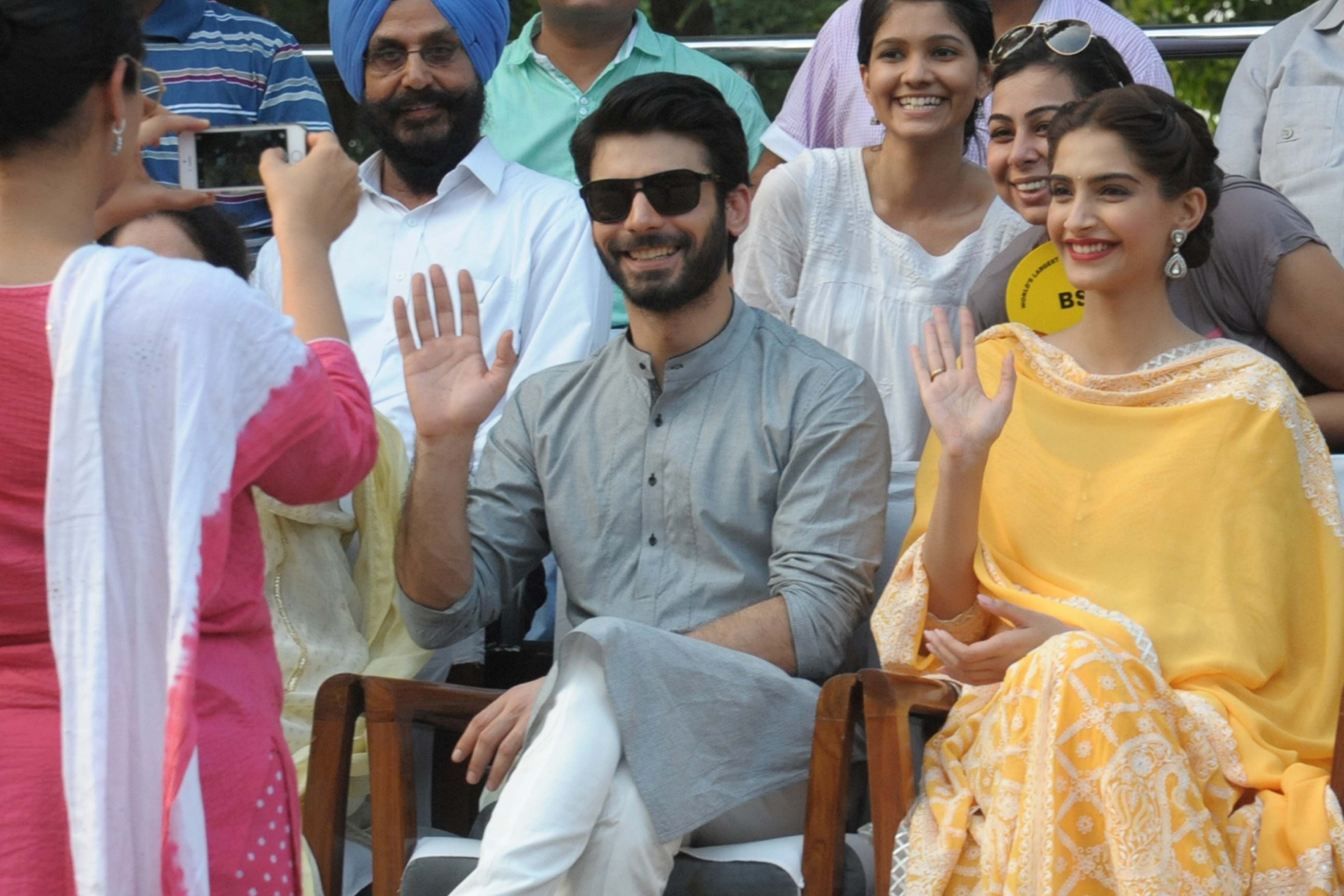 Khan made his Bollywood debut in 2014 opposite Sonam Kapoor in the romcom Khoobsurat