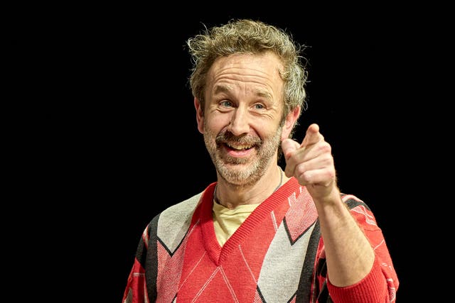 <p>Chris O’Dowd as Dermot in ‘The Brightening Air’ at The Old Vic</p>