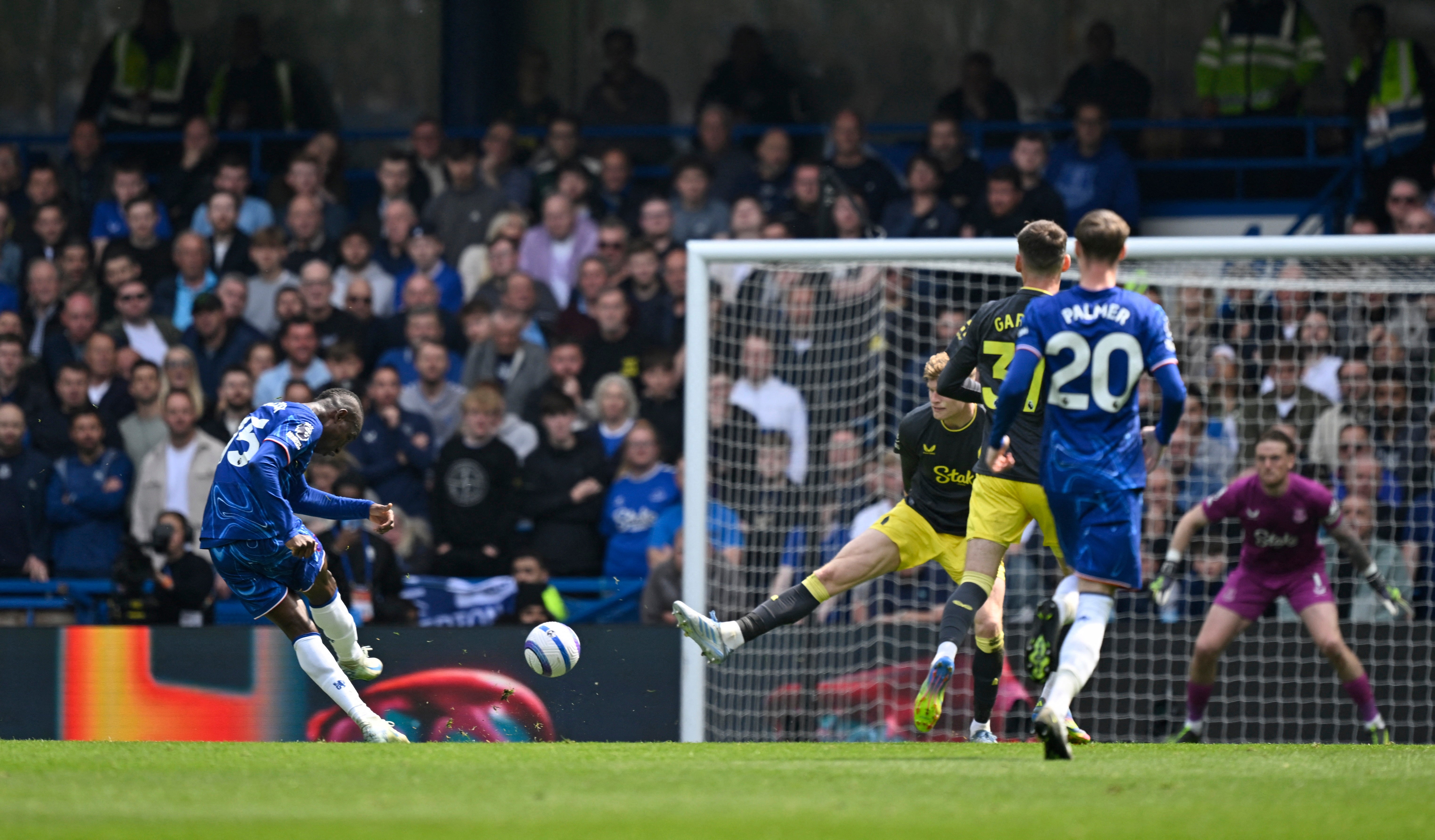 Nicolas Jackson fired Chelsea to victory against Everton