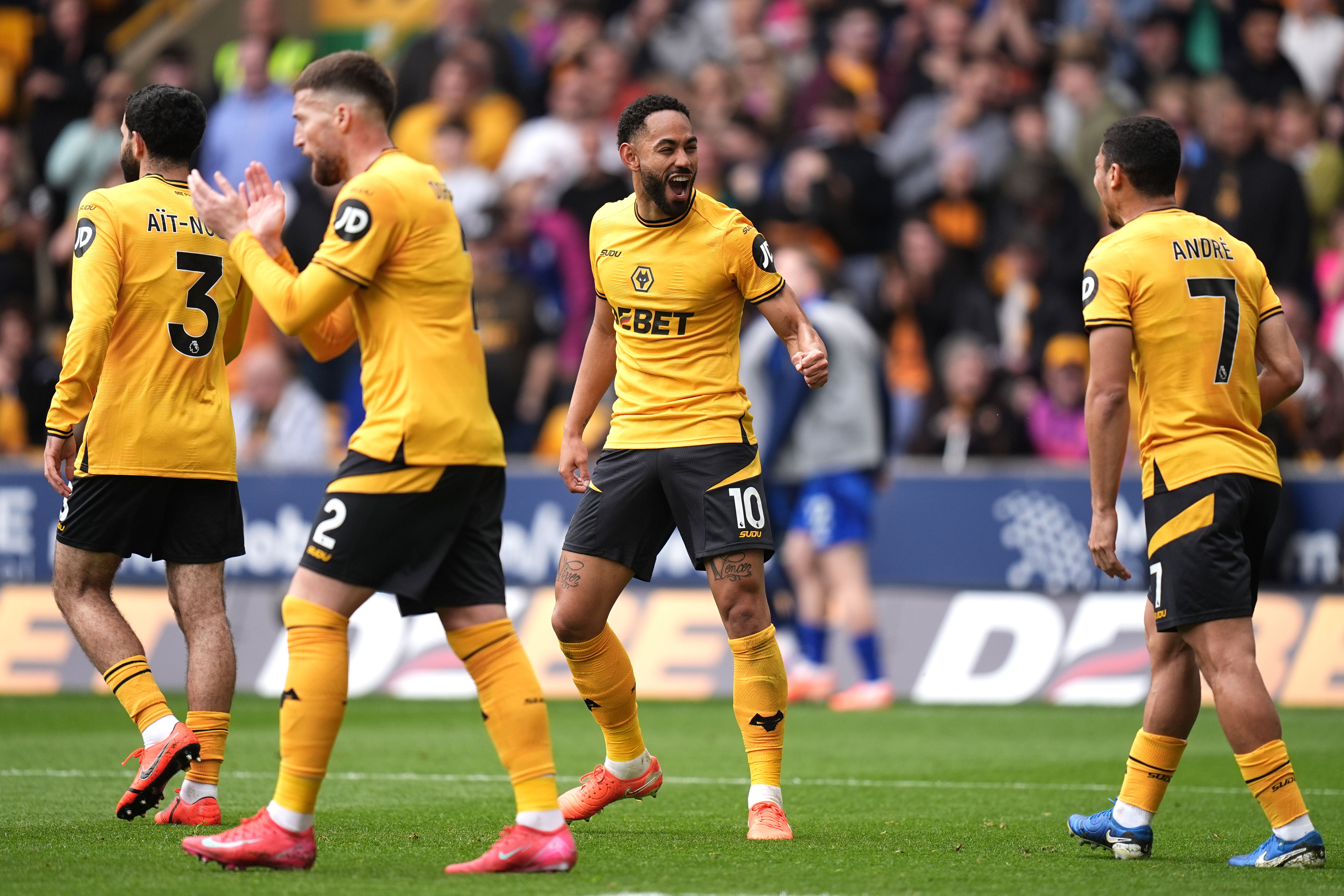 Matheus Cunha helped Wolves to survive