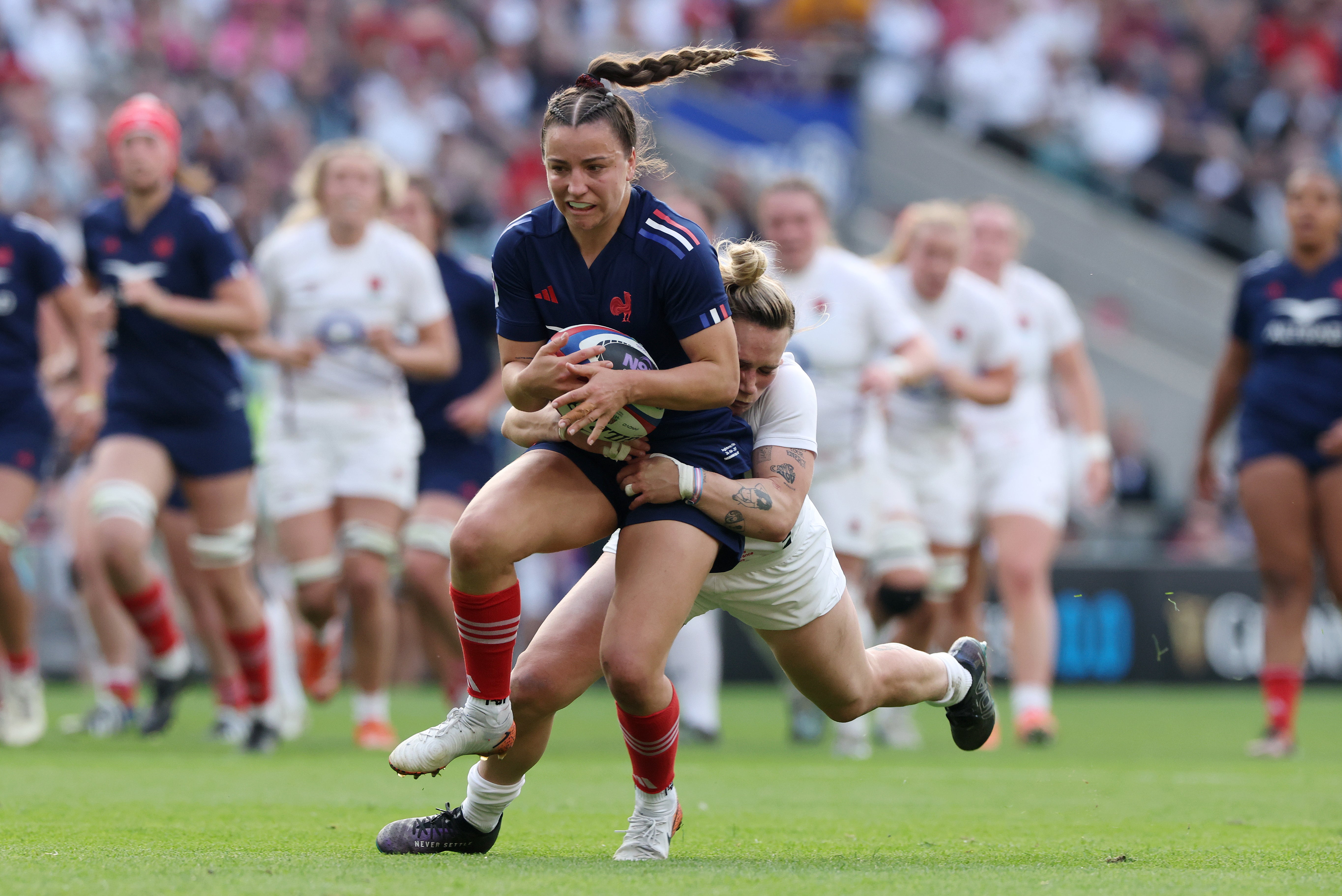 France threatened a remarkable comeback