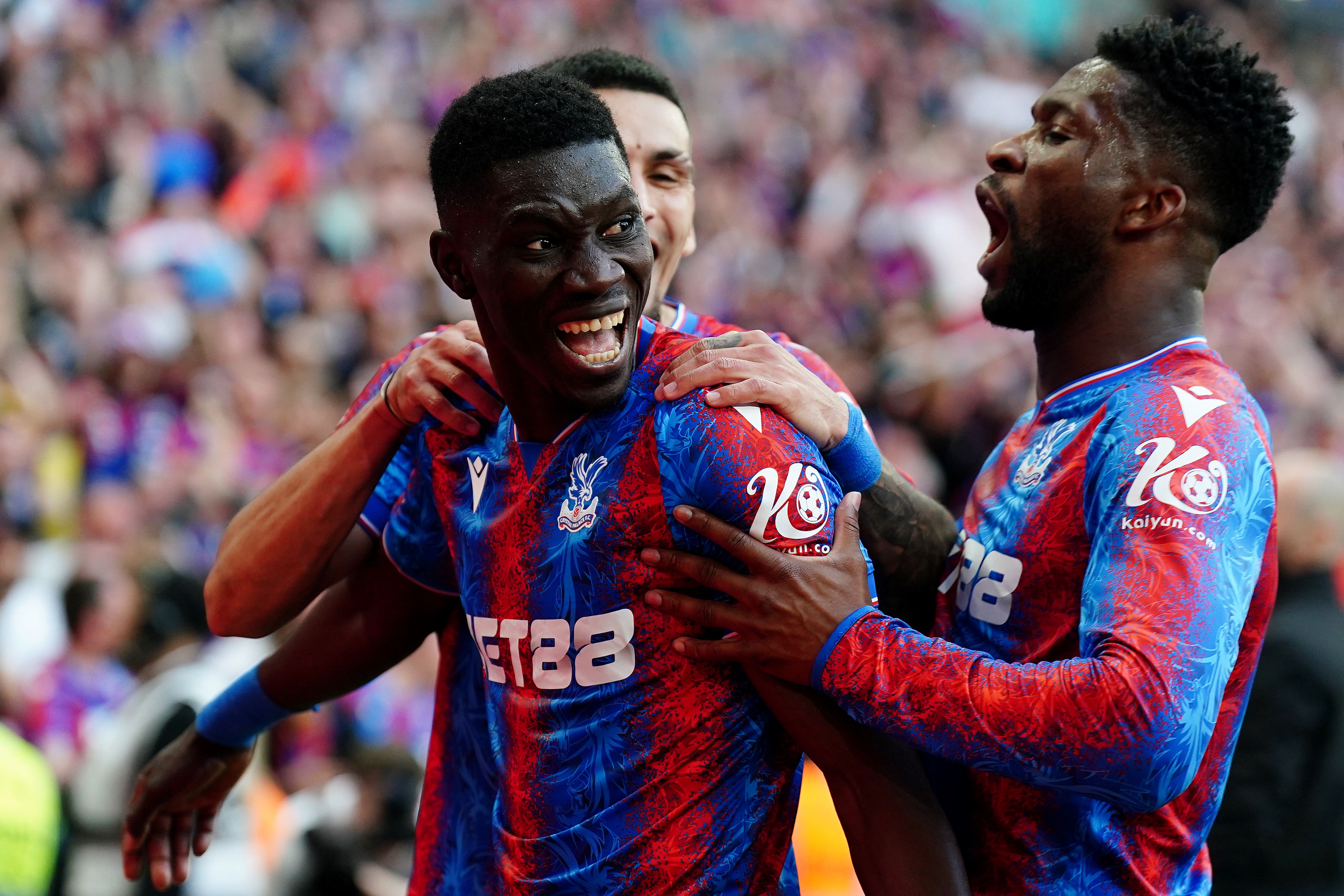 Ismaila Sarr scores twice at Wembley to send his side into the FA Cup final