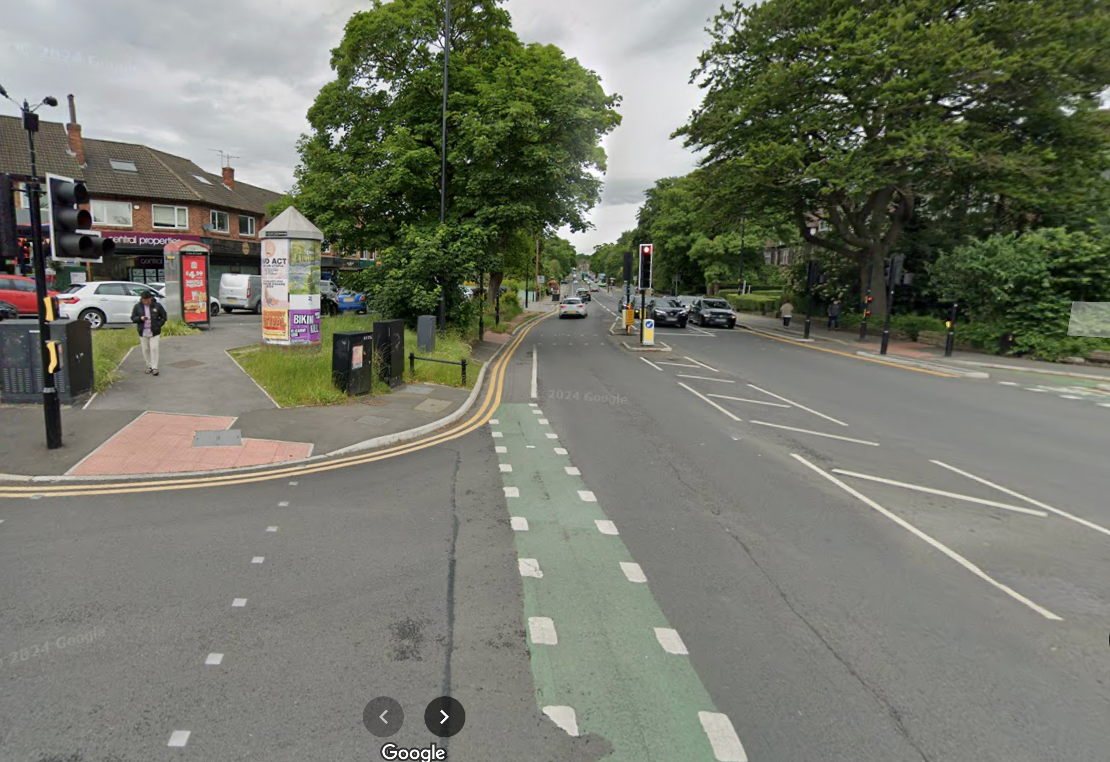 The incident occurred on Otley Road