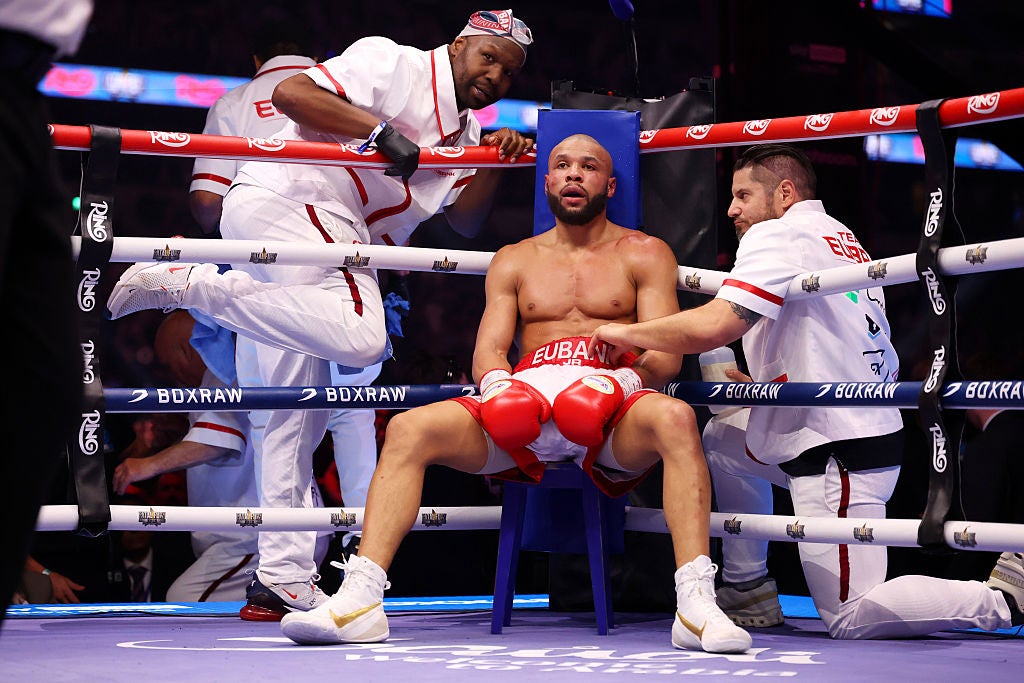 Eubank took plenty of punishment en route to victory