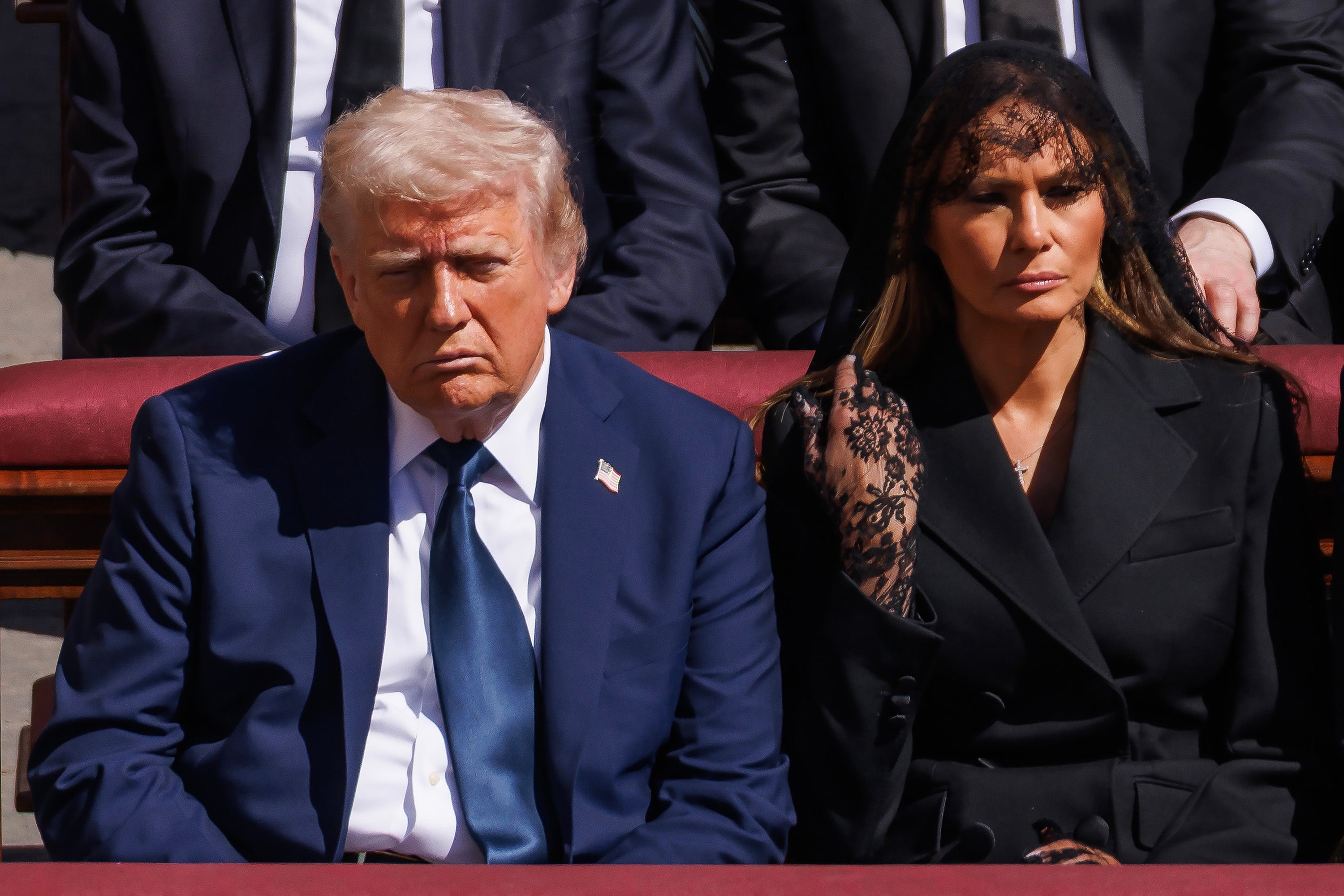 The White House branded Wolff a ‘blithering idiot’ in a statement to The Independent. Melania accompanied the president to the funeral of the late Pope Francis, but on arriving back in the U.S. on her birthday, the couple went their separate ways.