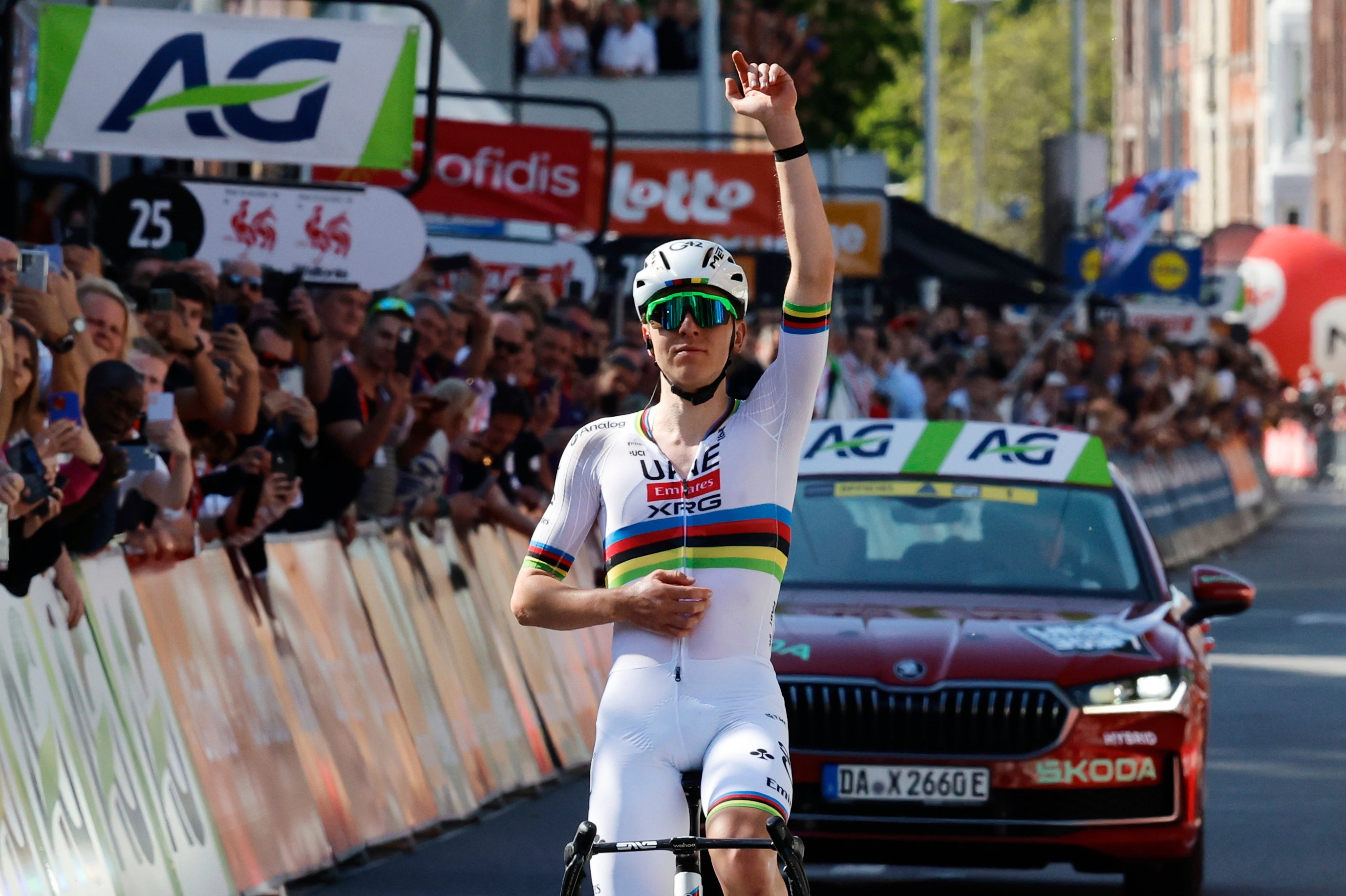 Pogacar stamped his authority on the race once again