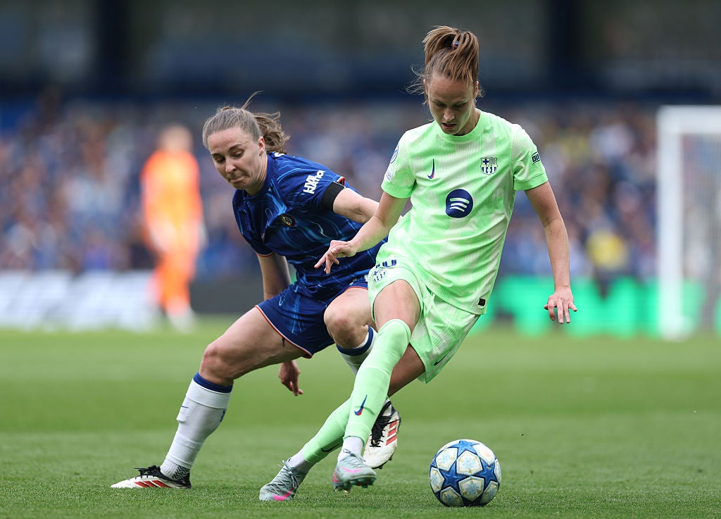 Caroline Graham Hansen shone for the visitors