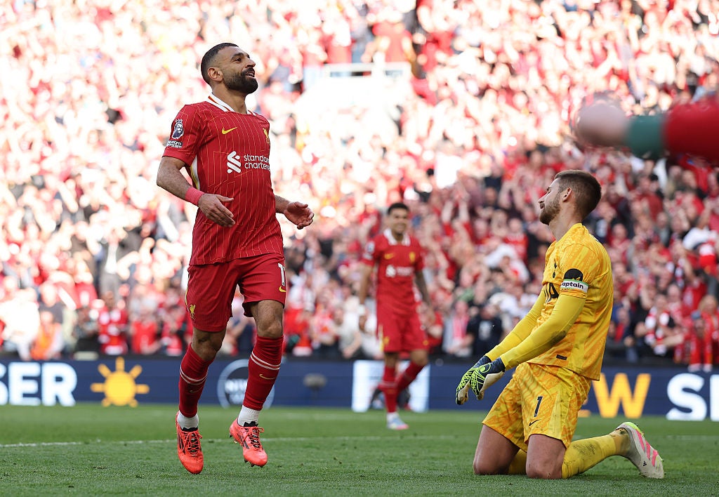 Salah vstřelil svůj 27. gól Premier League v sezóně