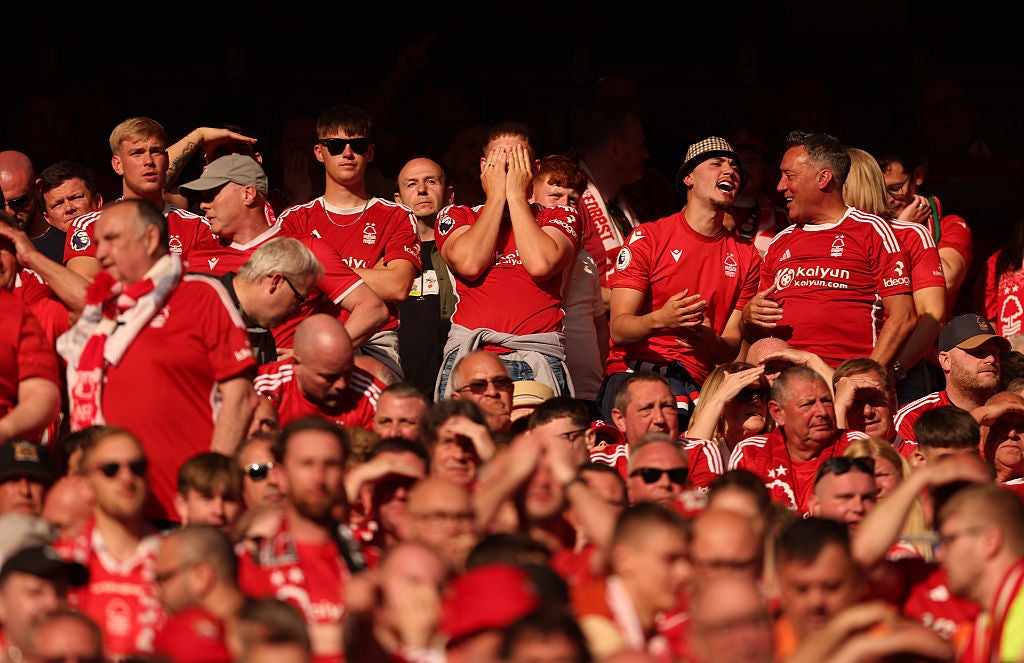It wasn't the semi-final the Forest fans had dreamed of