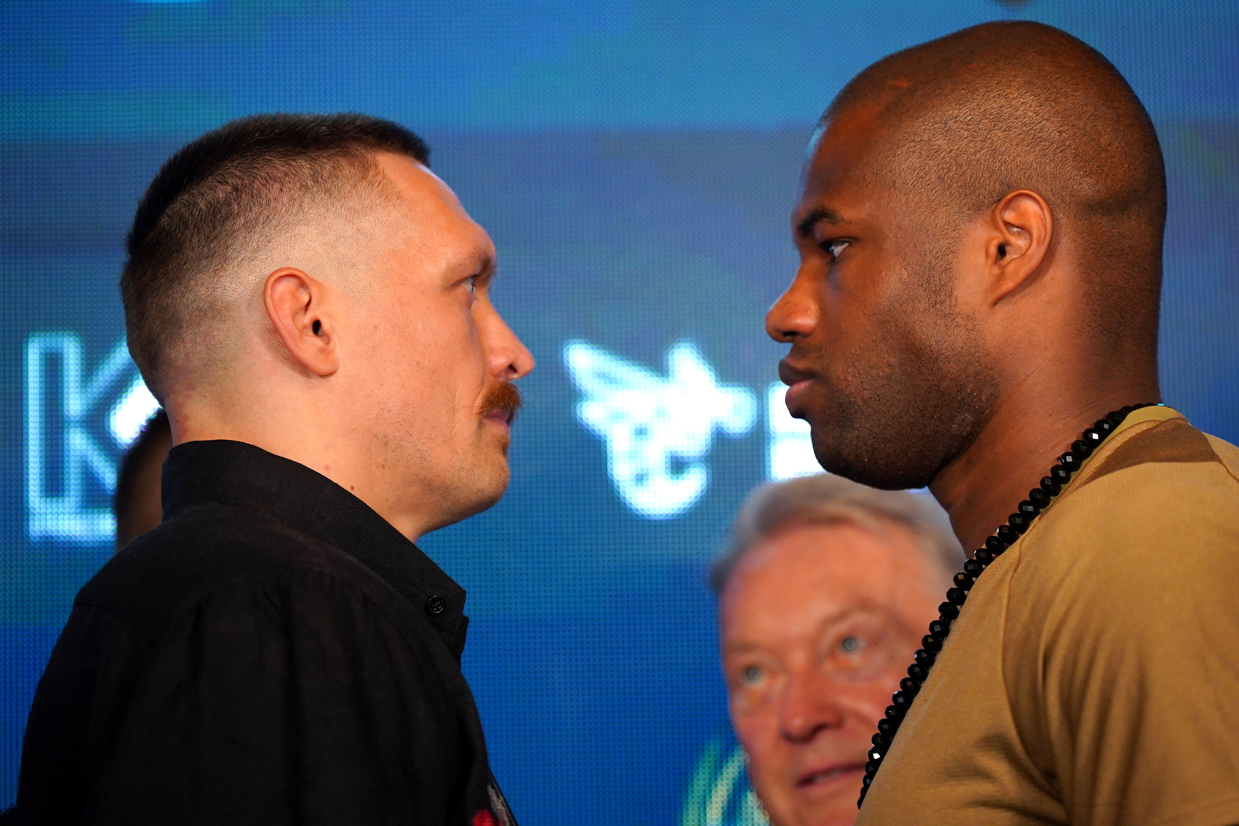 Daniel Dubois vows to end Oleksandr Usyk’s career in Wembley showdown