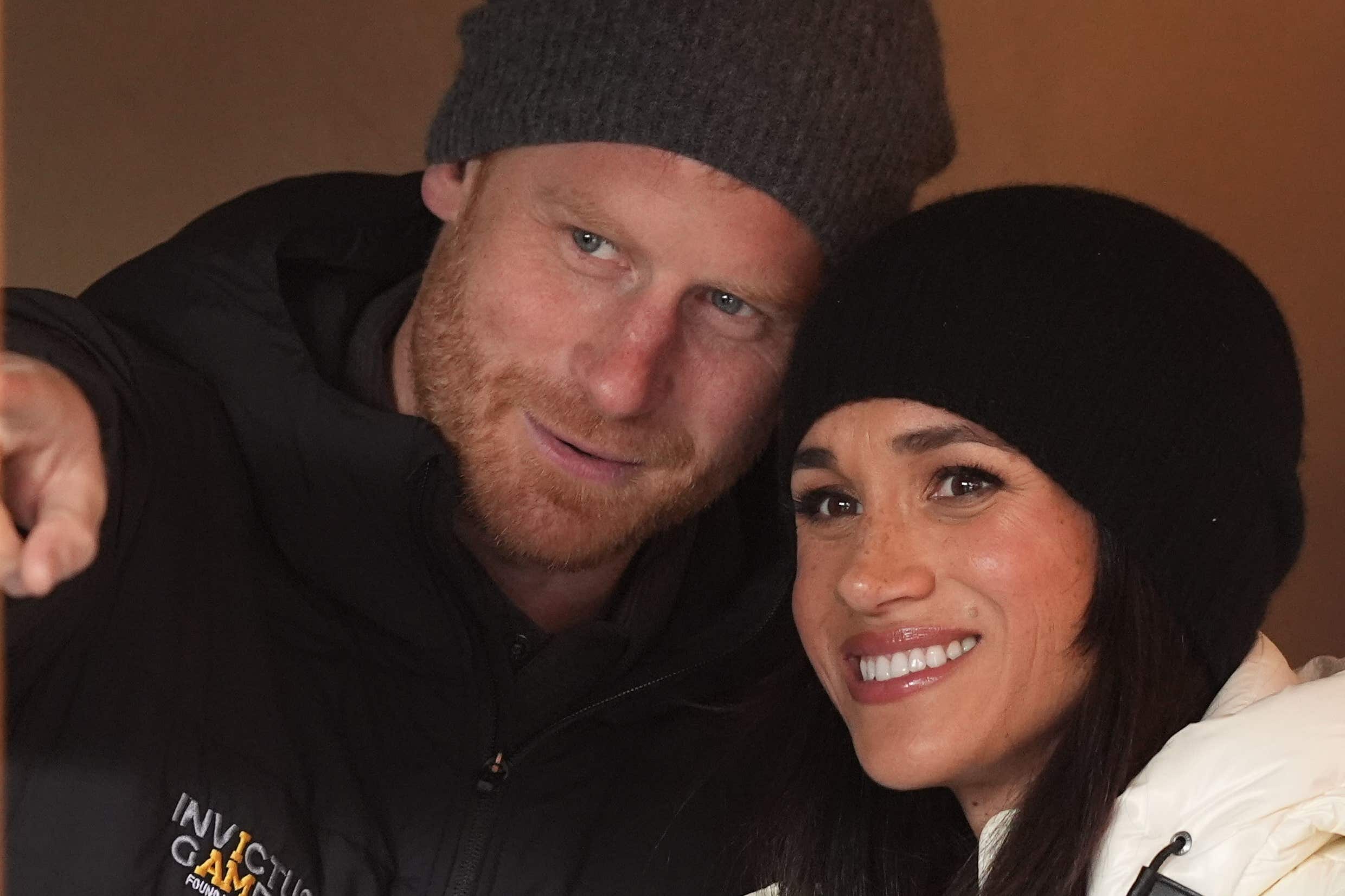 The Duke and Duchess of Sussex (Aaron Chown/PA)