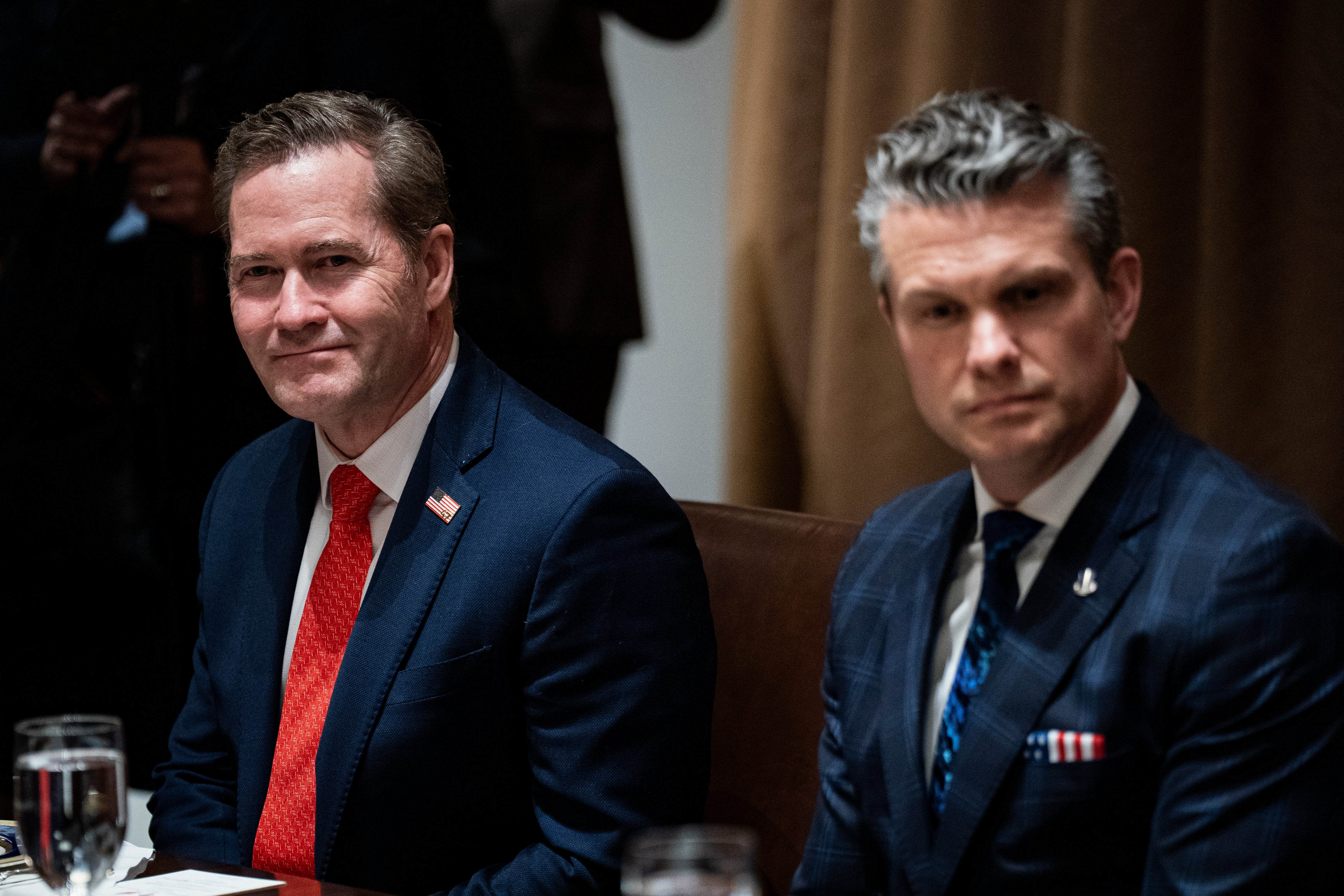 Secretary of Defense Pete Hegseth shared war plans with the group on the app but Trump stood by him. Secretary of State Marco Rubio will serve as National Security Adviser in the interim, while continuing to lead the State Department.