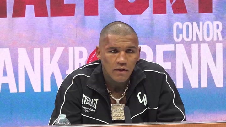 Benn was left similarly swollen by his first bout with Eubank Jr