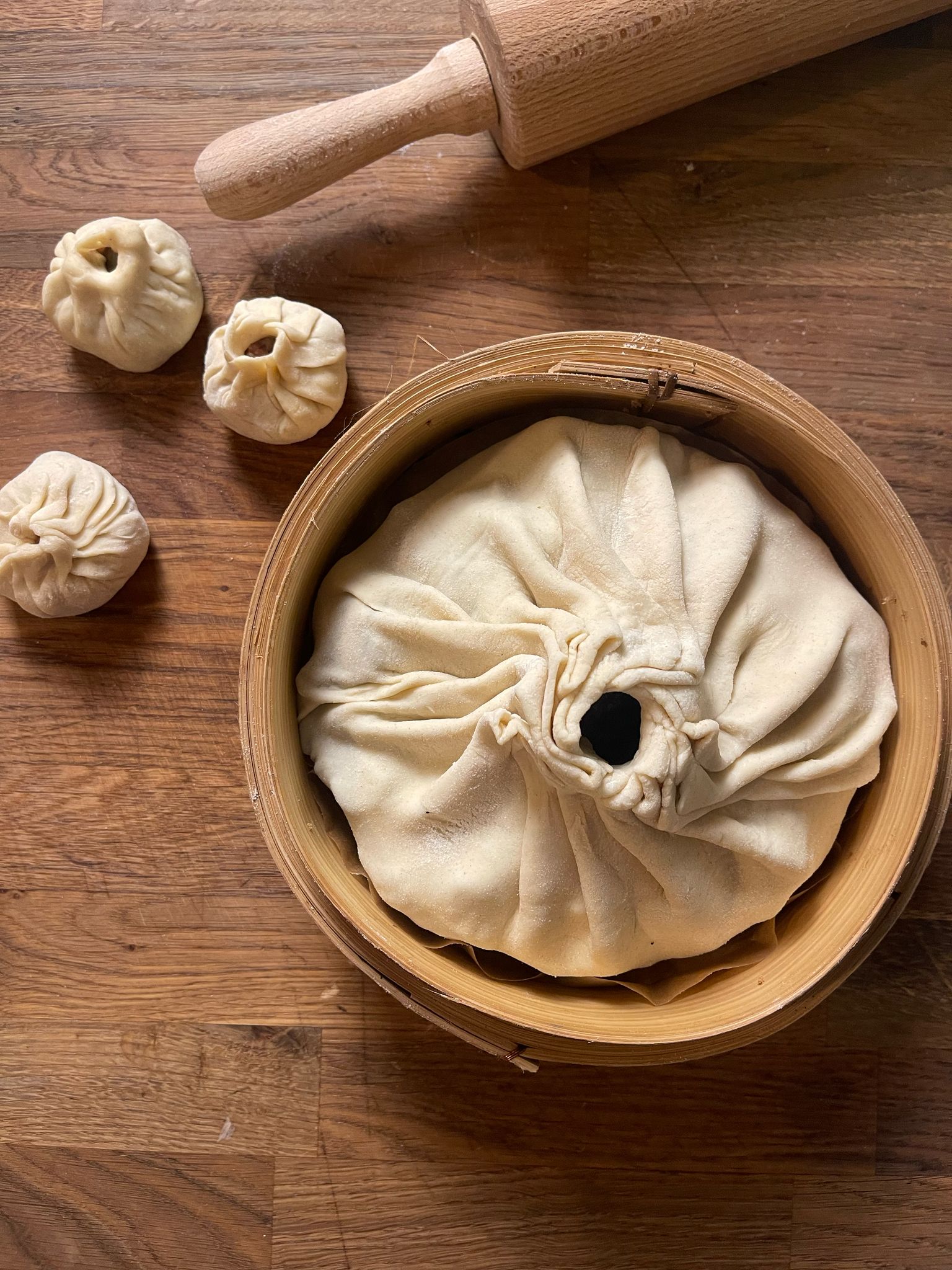 A huge dumpling
