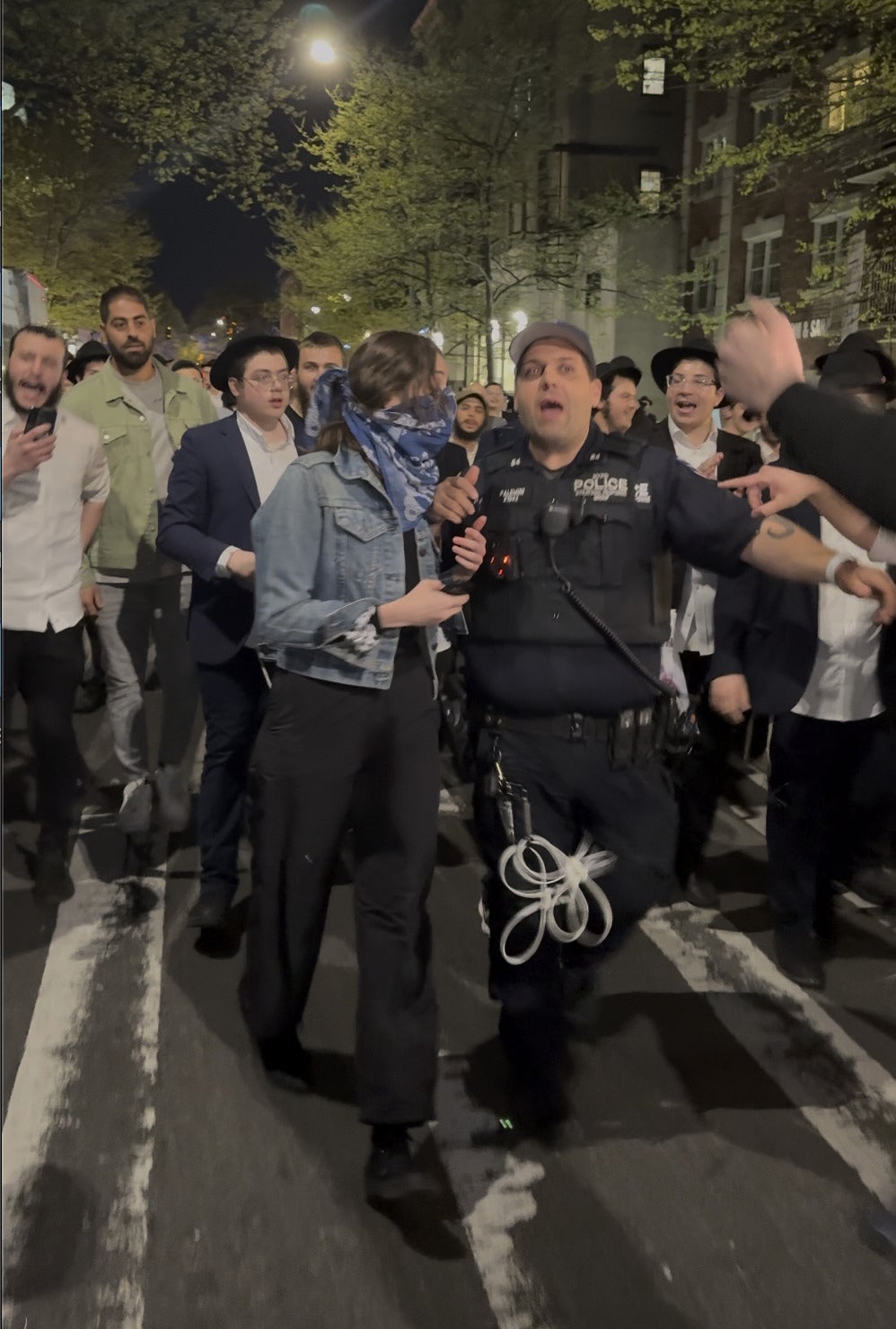 Israeli Minister Woman Chased