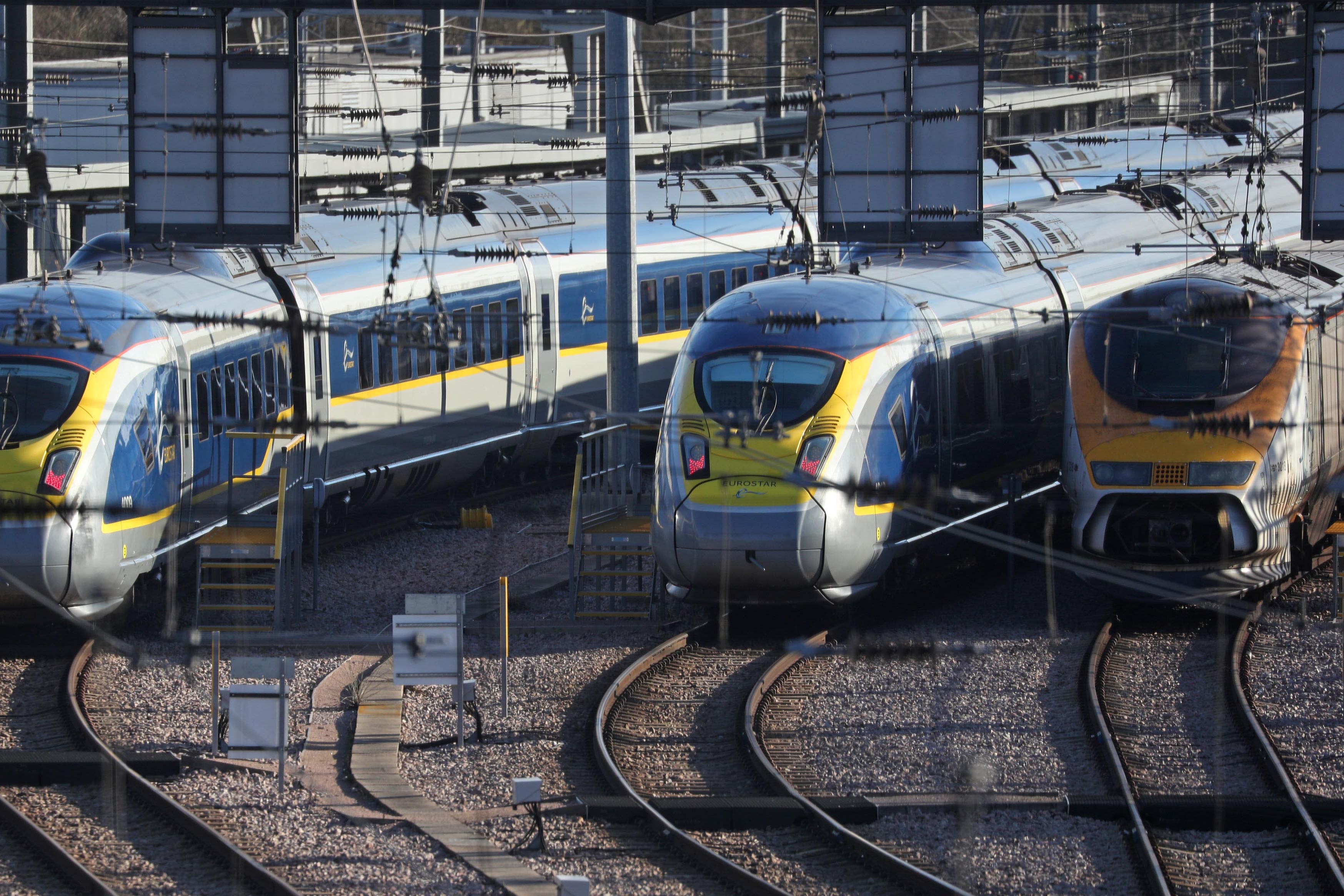 Eurostar is calling on potential rivals to invest in new depot facilities, as it insists it ‘wants to help find solutions’ to grow international rail travel (Jonathan Brady/PA)