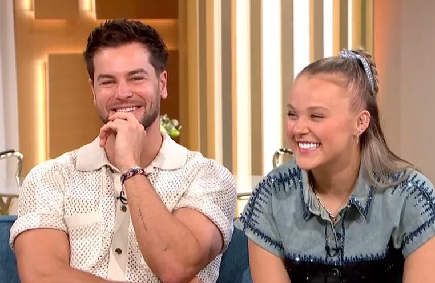 JoJo Siwa has spoken out about romance rumours with Chris Hughes after leaving the 'Celebrity Big Brother' house