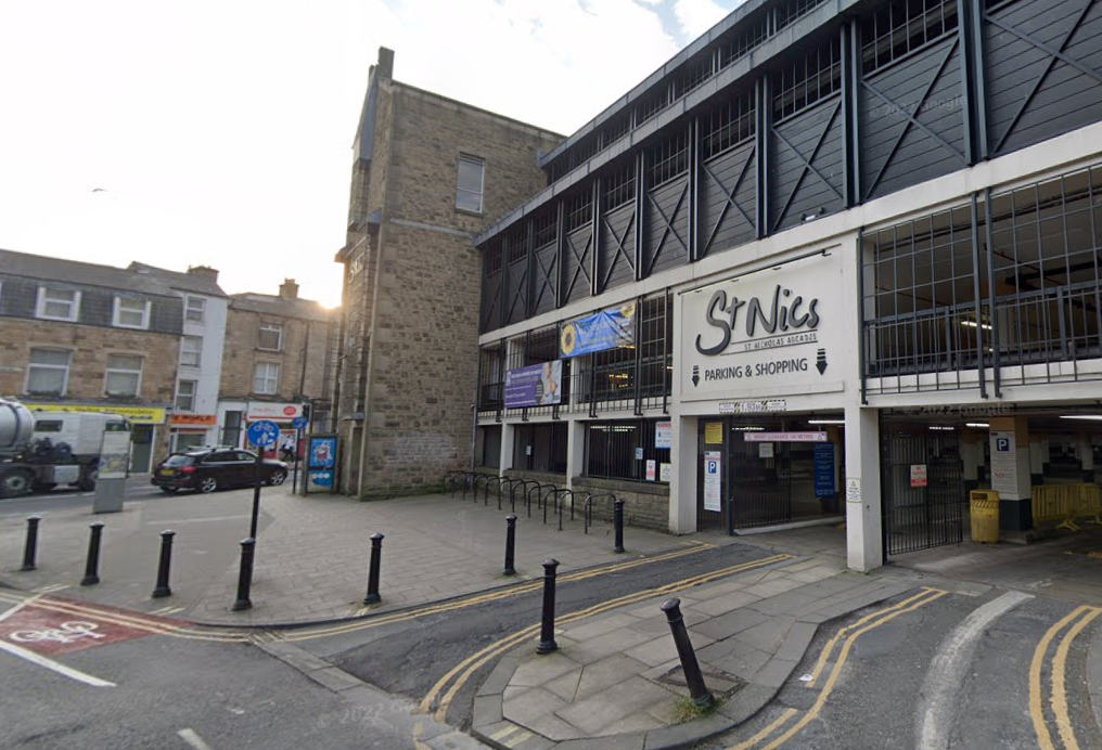 St Nicholas Arcades was evacuated on Monday morning