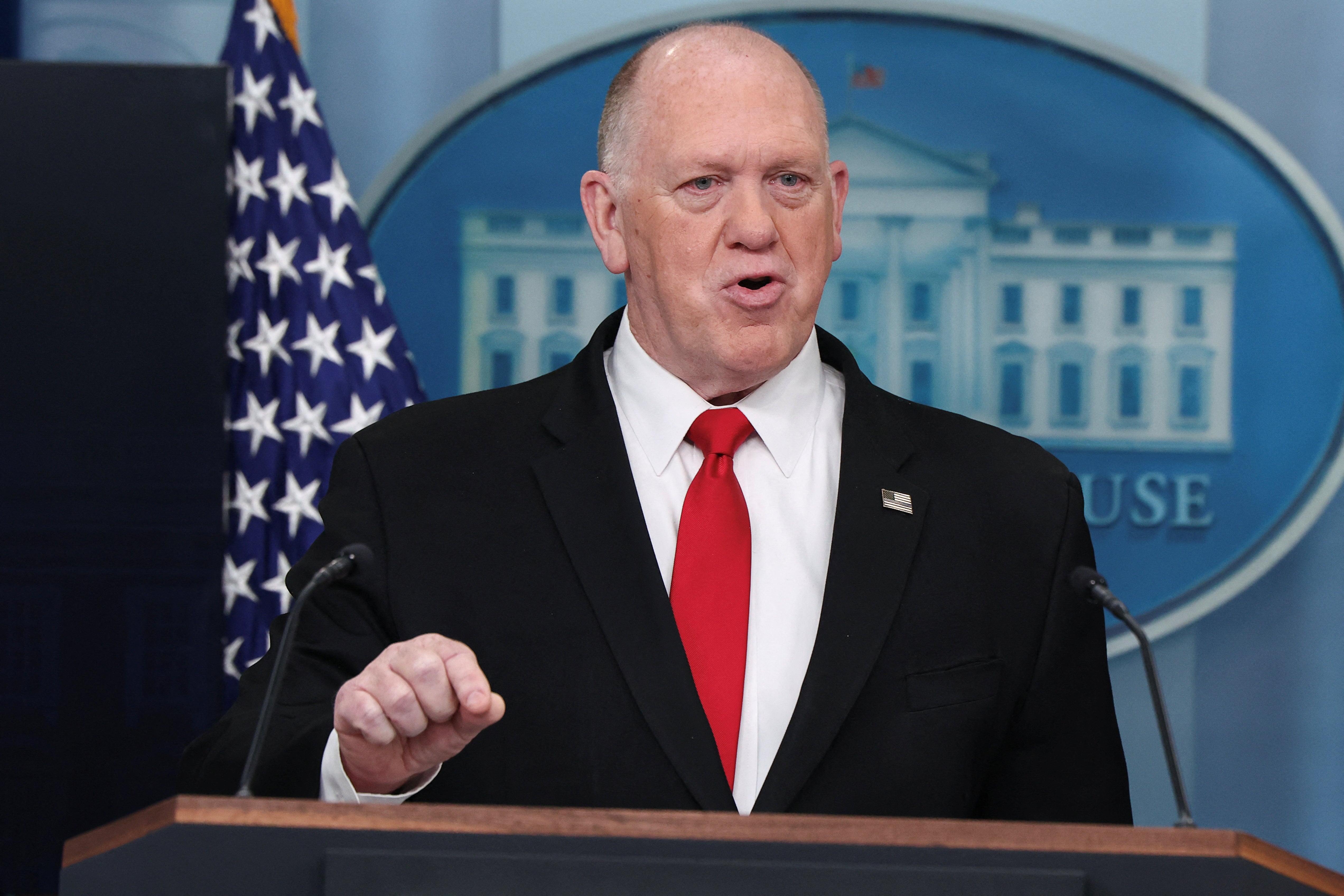 Border czar Tom Homan has said the administration wants to effectively double immigration detention capacity to 100,000 beds