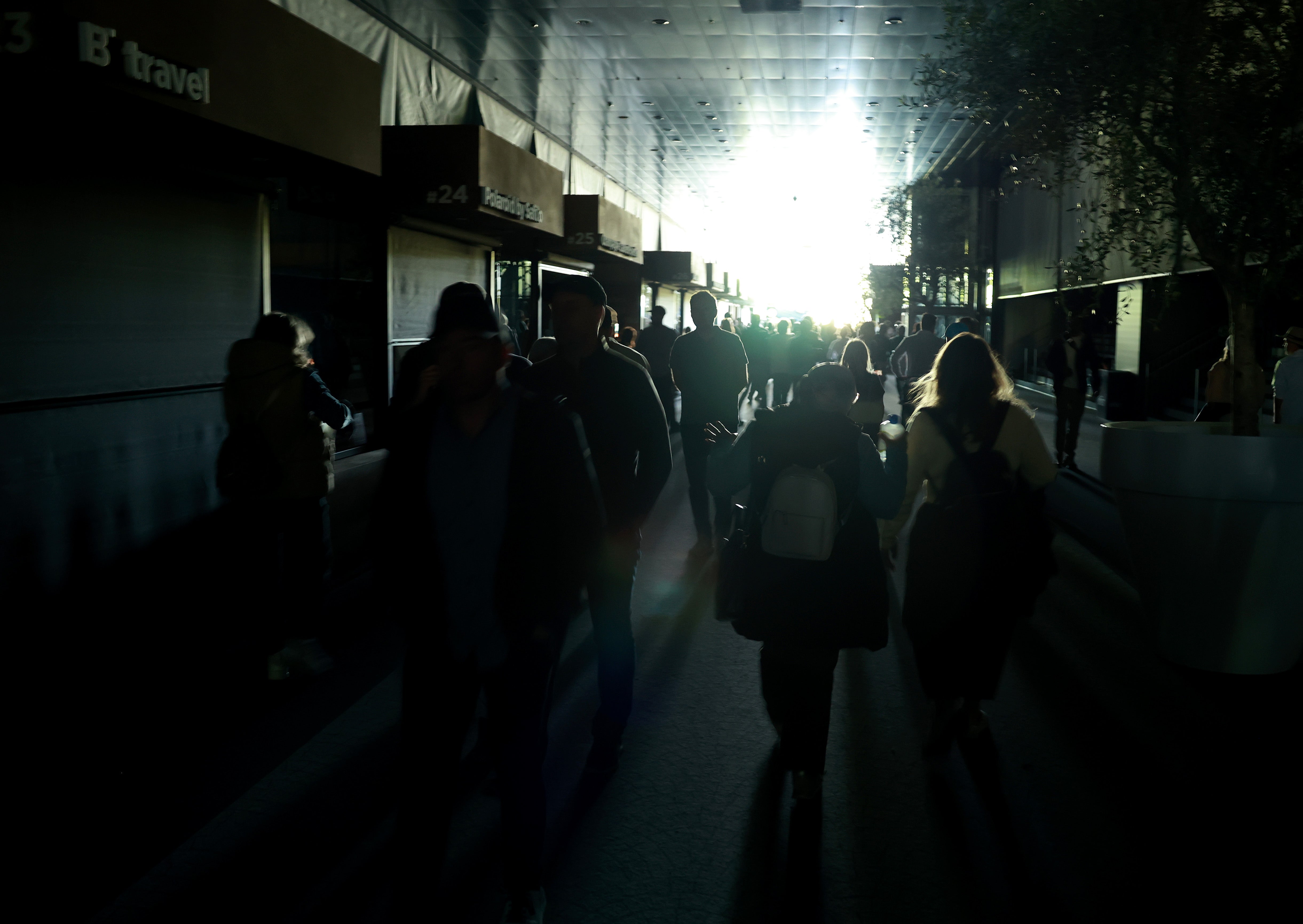 The Madrid Open went dark after a power outage across Spain and Portugal