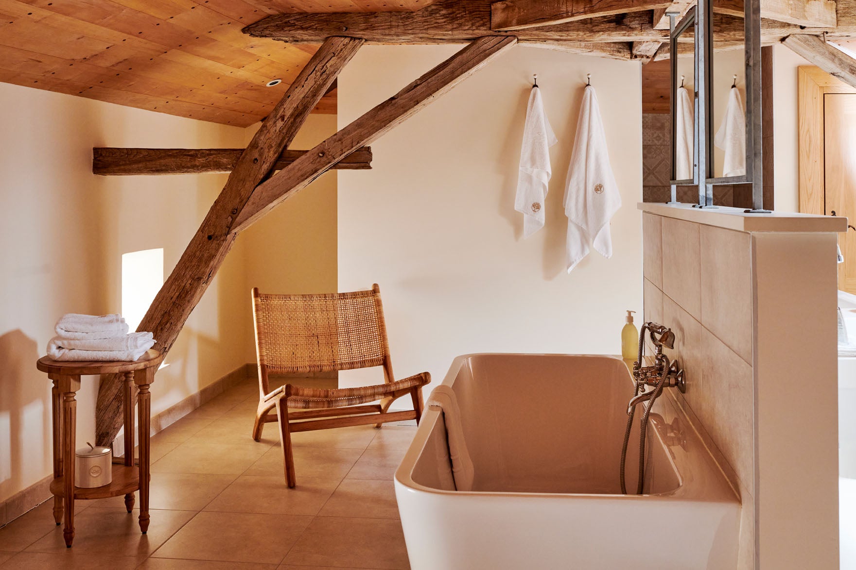 Every detail of Château de Chanet has been thoughtfully considered, from the antique furnishings to the abundance of natural light