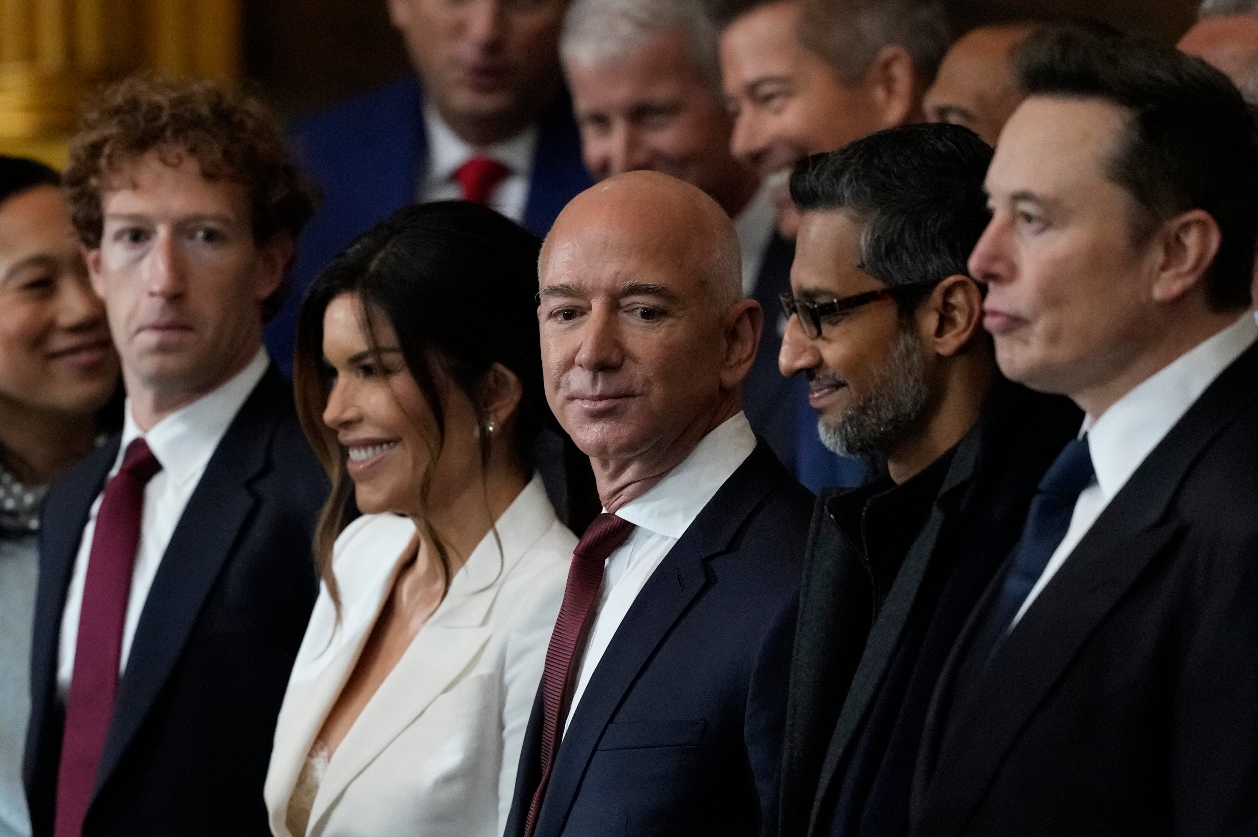 The top 10 richest men in the U.S. – which includes allies of Donald Trump, including tech bosses Elon Musk, Jeff Bezos and Mark Zuckerberg – saw an increase in their collective wealth of $365 billion over the last 12 months