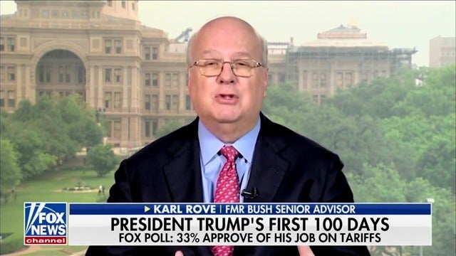 Fox News contributor Karl Rove warned President Donald Trump that his poll numbers are "in very bad shape," especially when it comes to the economy.