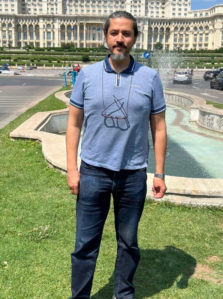 Britain UAE Egypt Activist