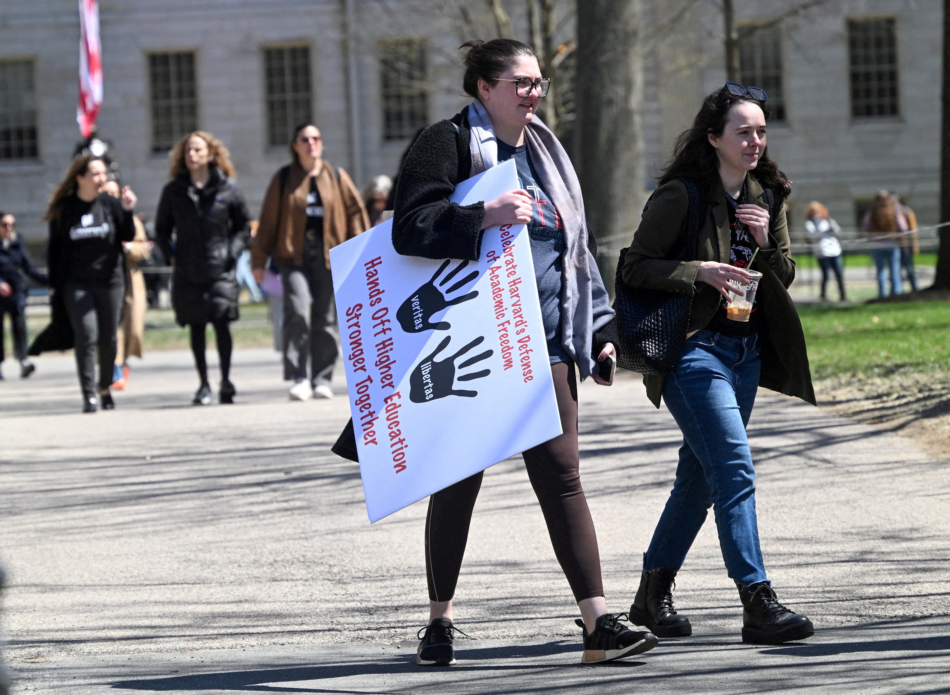 One of the Trump administration's demands to Harvard was to punish those participating in certain protests and diminish the power of student and faculty over its decisions