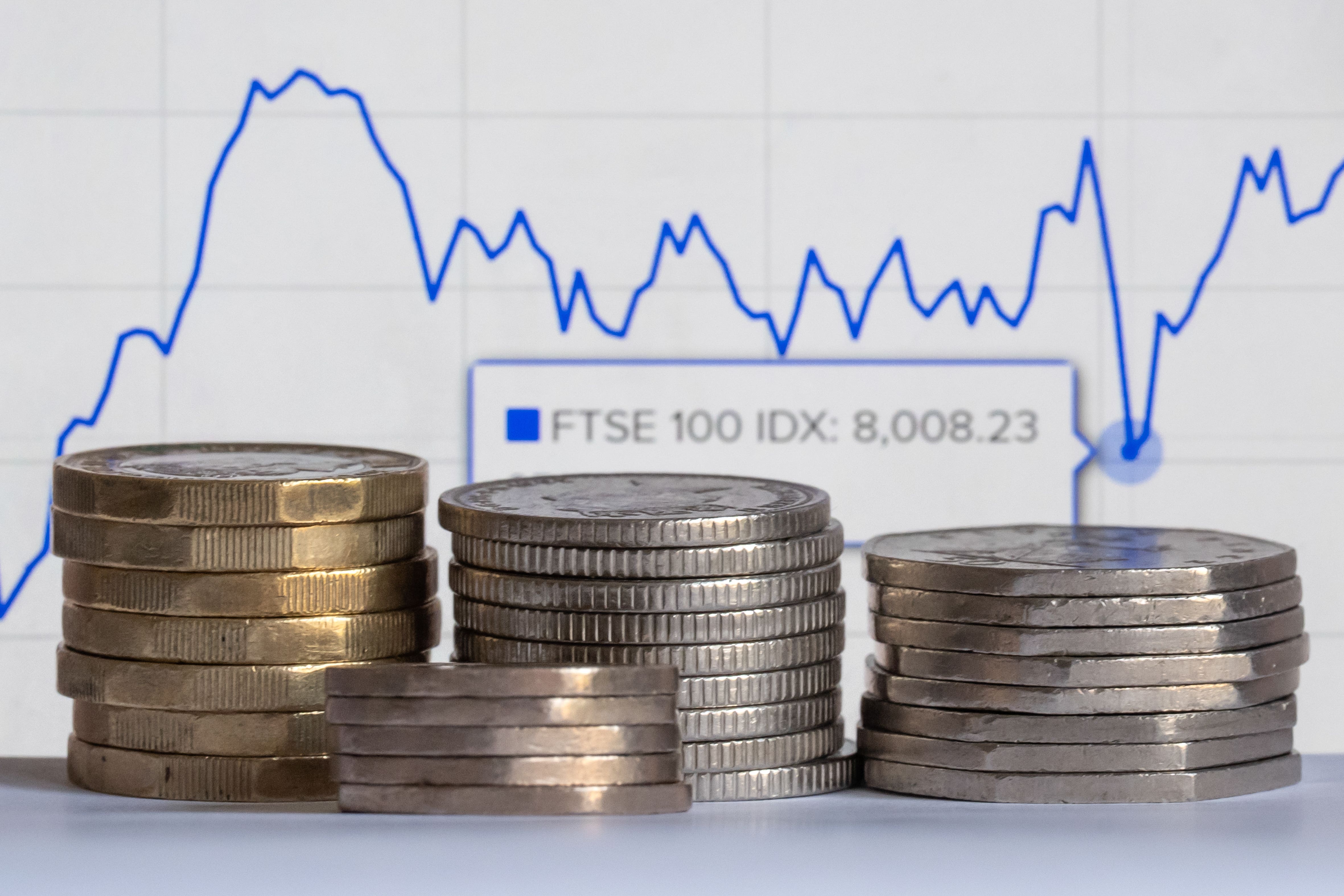 The FTSE 100 is on its longest winning streak in eight years (Danny Lawson/PA)