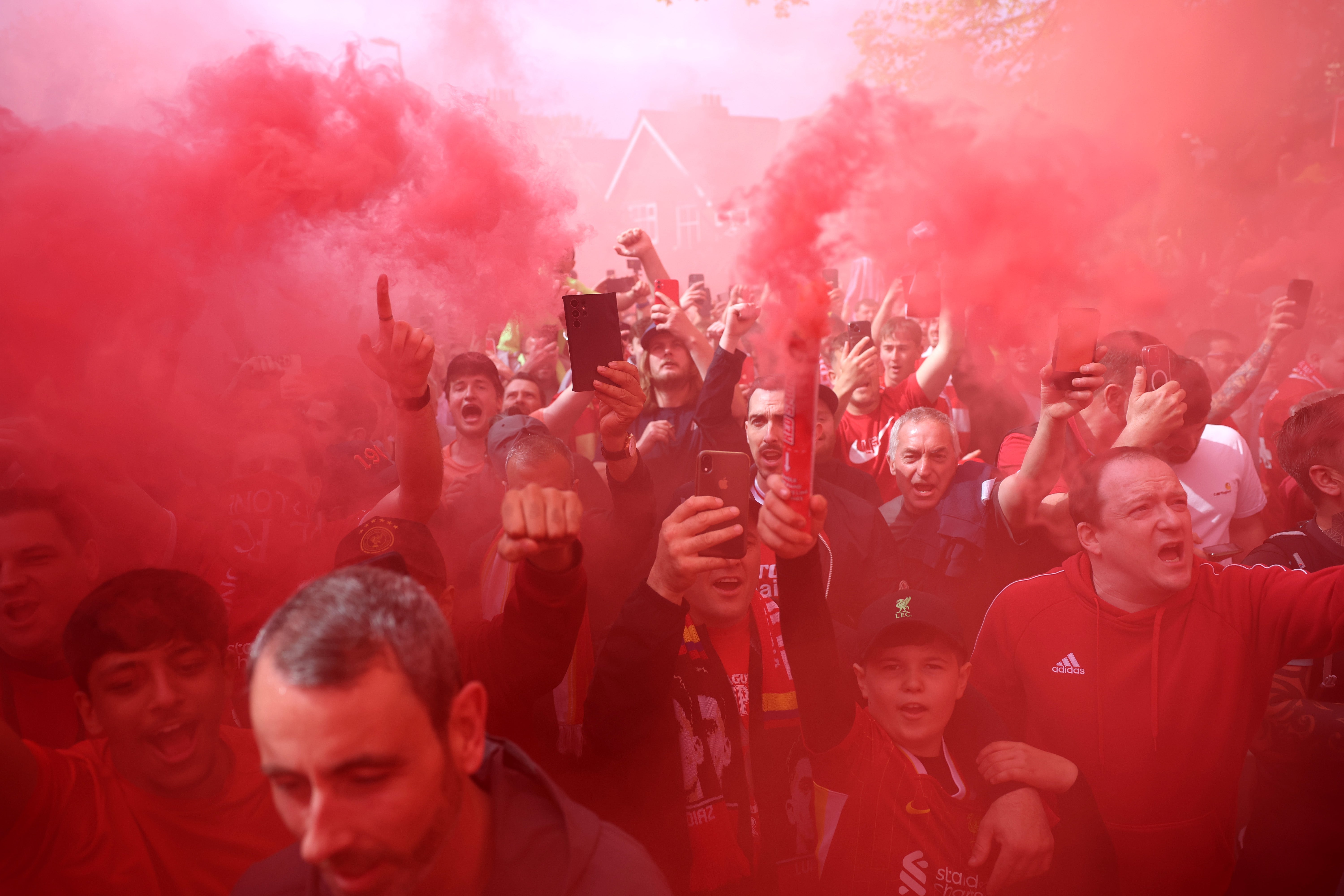 How Liverpool fans celebrated a title triumph 35 years in the making