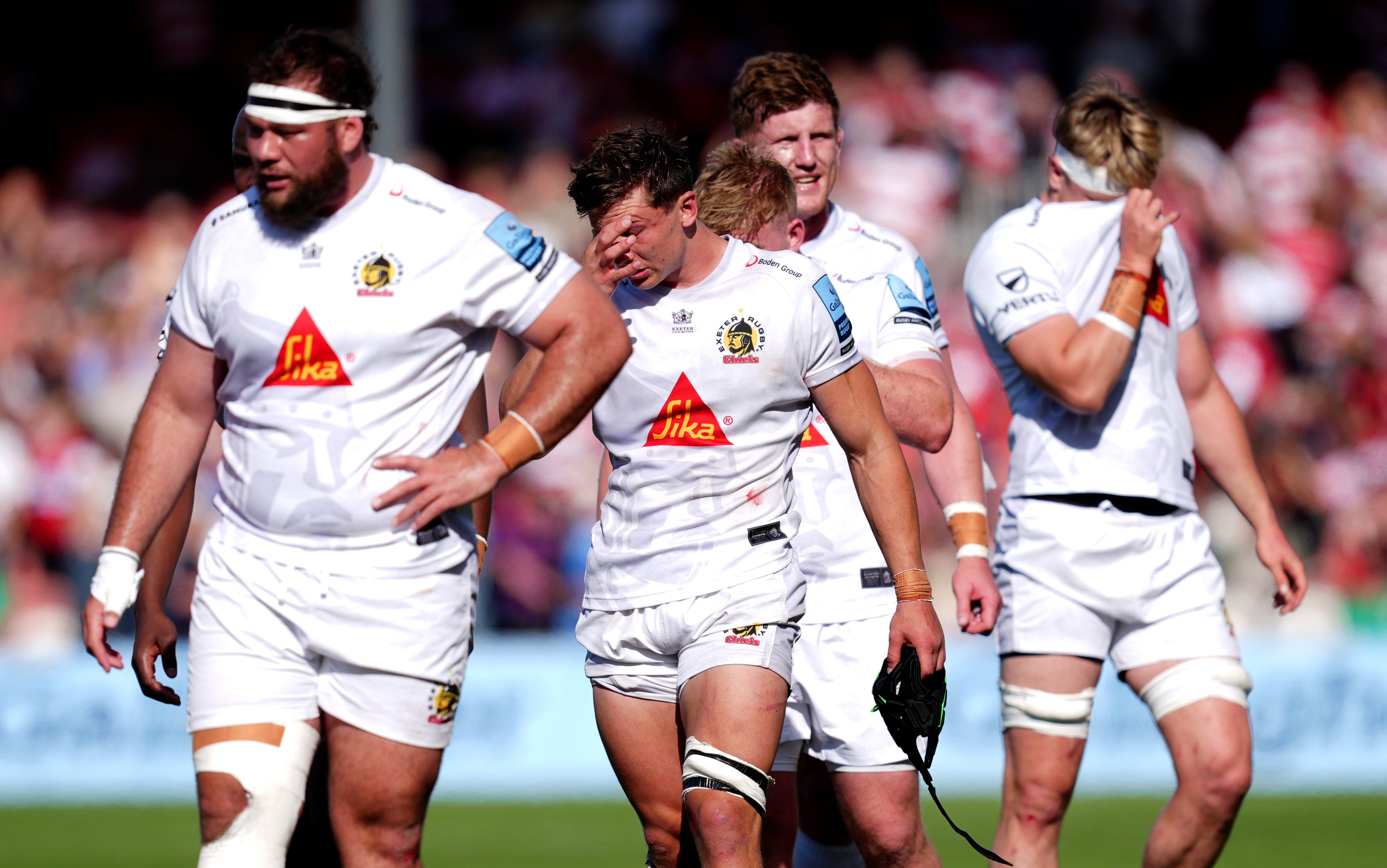 Exeter suffered a record defeat against Gloucester