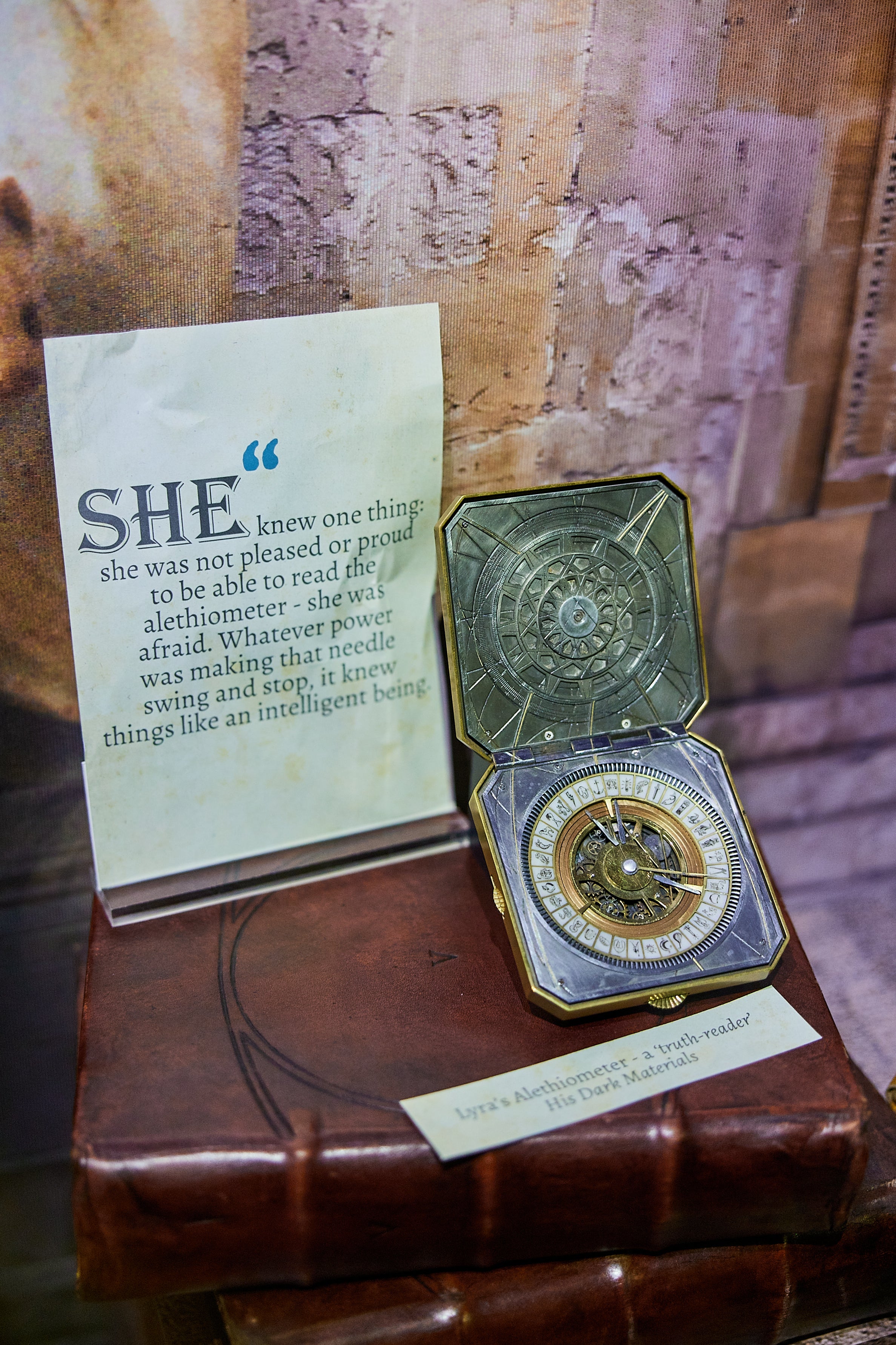 Lyra's Alethiometer at the History of Science Museum in Oxford